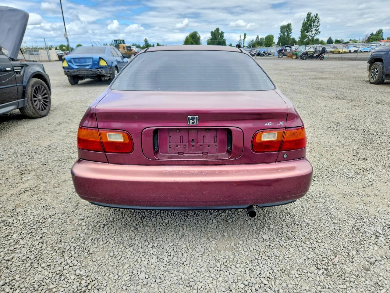 1994 Honda Civic Ex Purple vin: 2HGEJ1227RH537269