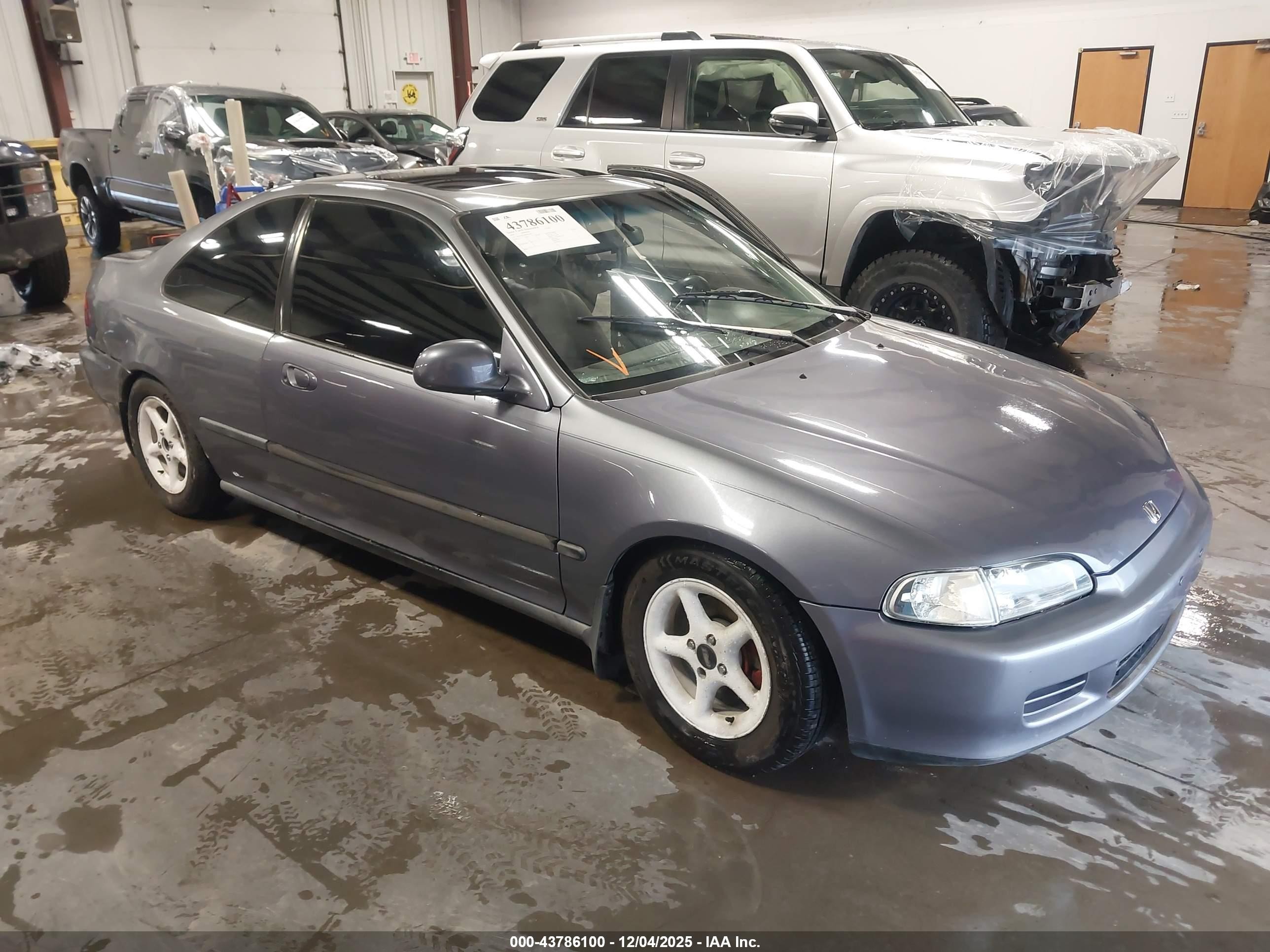 1995 Honda Civic Ex Серый vin: 2HGEJ1229SH502464
