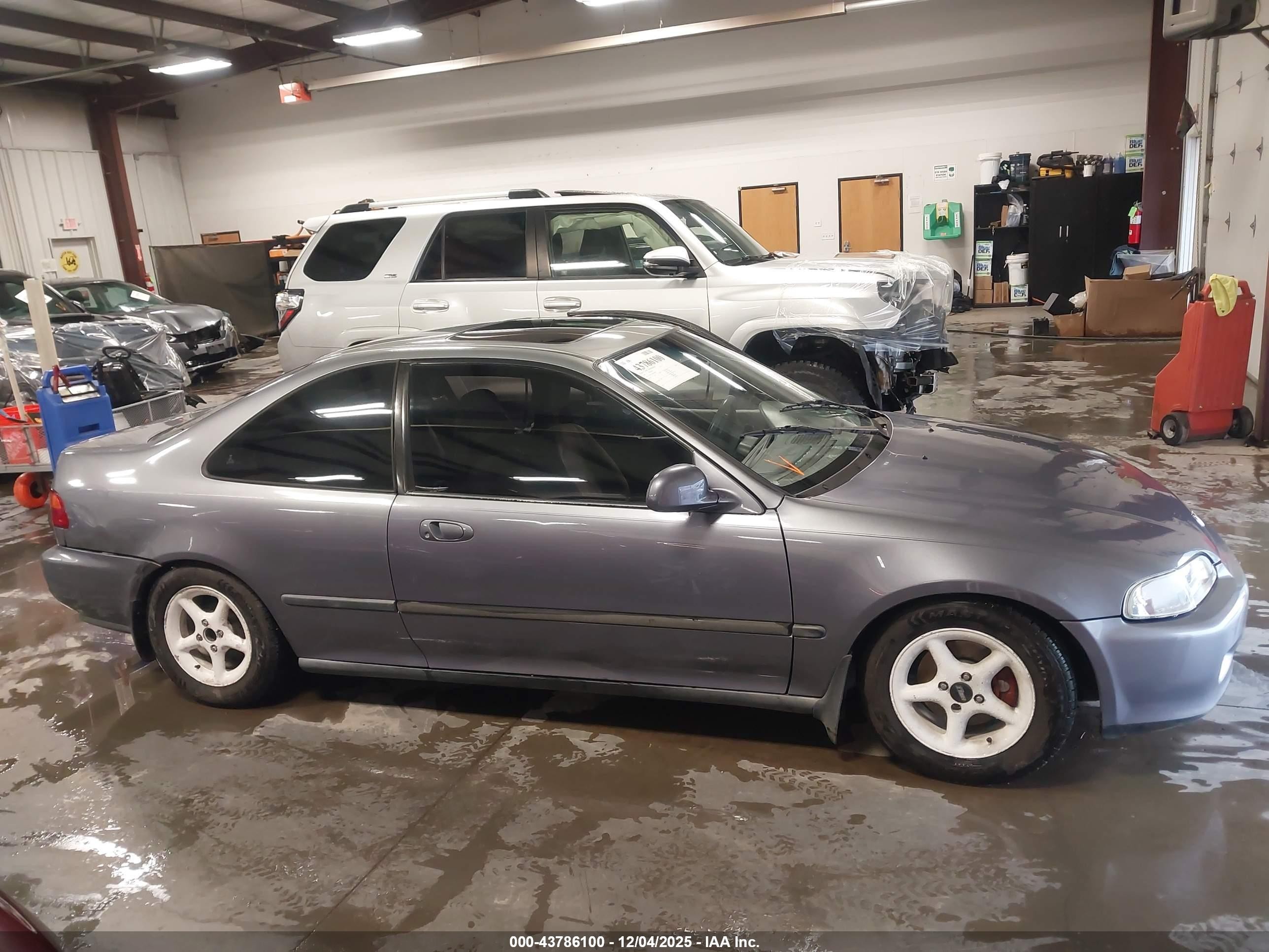 1995 Honda Civic Ex Серый vin: 2HGEJ1229SH502464