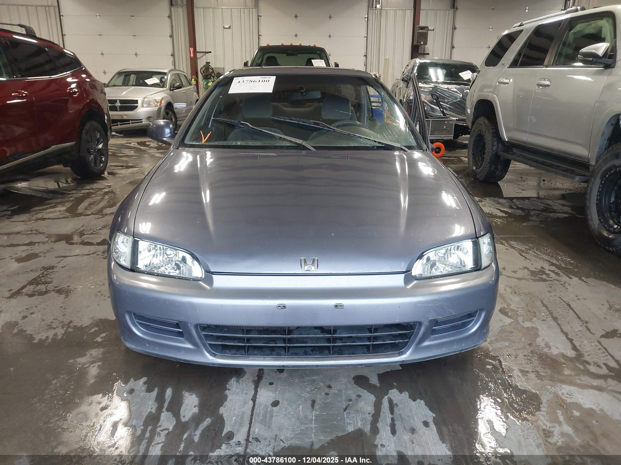 1995 Honda Civic Ex Серый vin: 2HGEJ1229SH502464