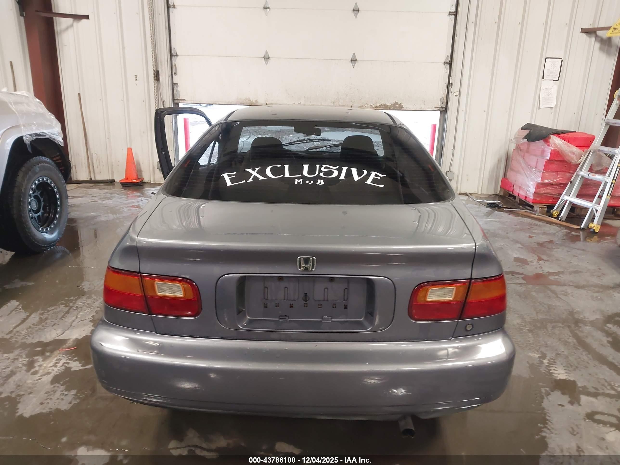 1995 Honda Civic Ex Серый vin: 2HGEJ1229SH502464
