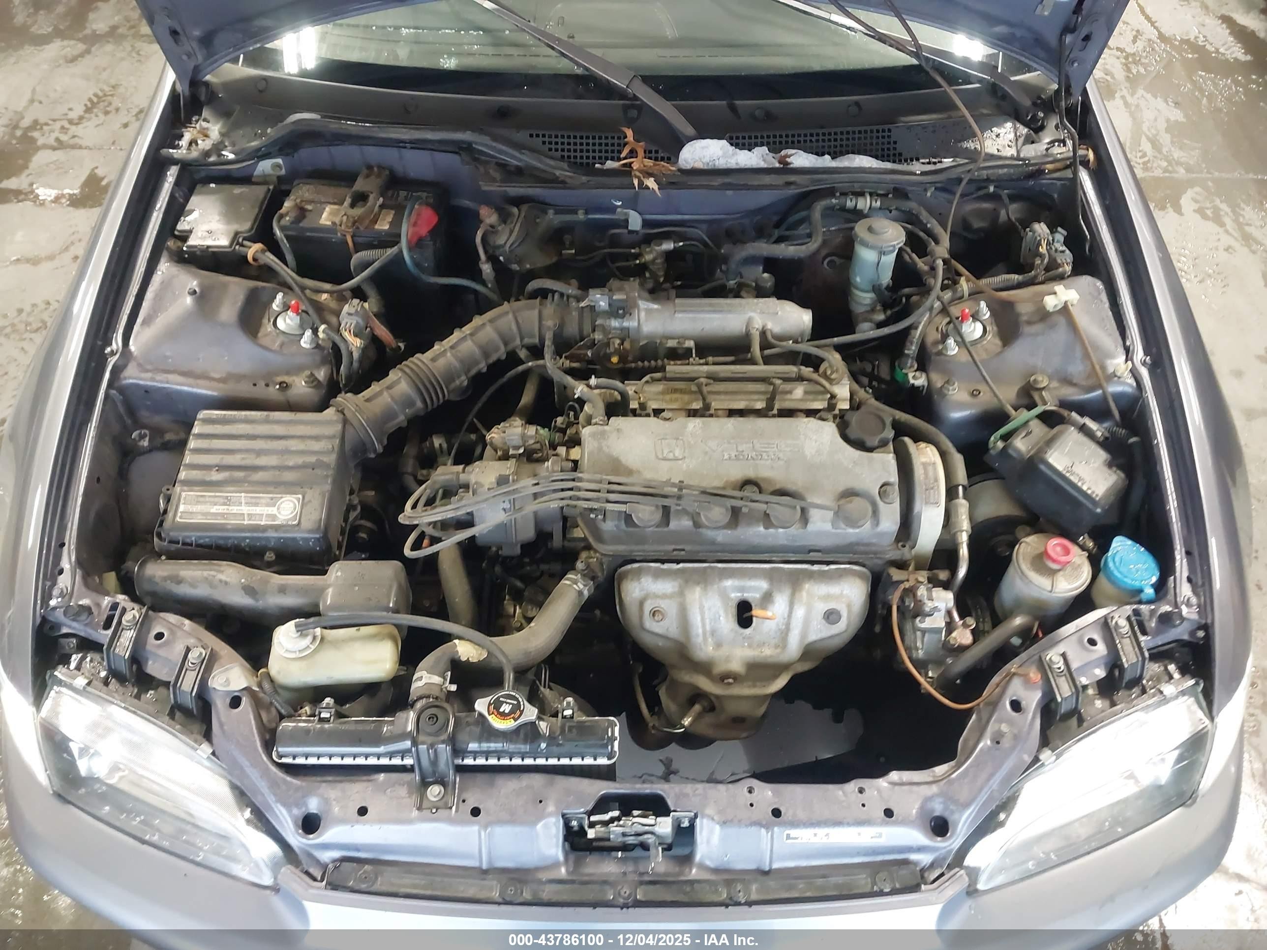 1995 Honda Civic Ex Серый vin: 2HGEJ1229SH502464