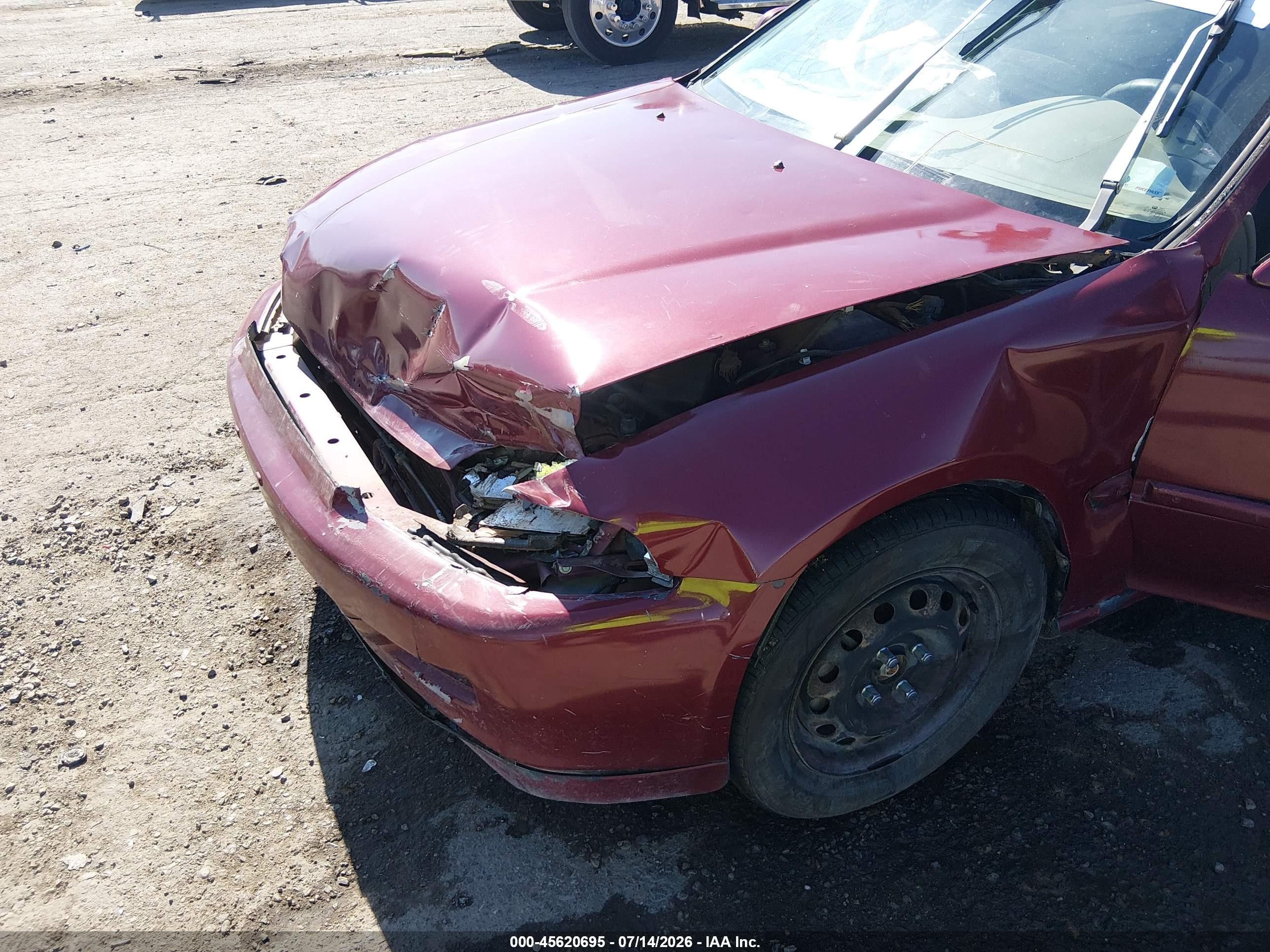 1994 Honda Civic Ex Red vin: 2HGEJ1232RH526558