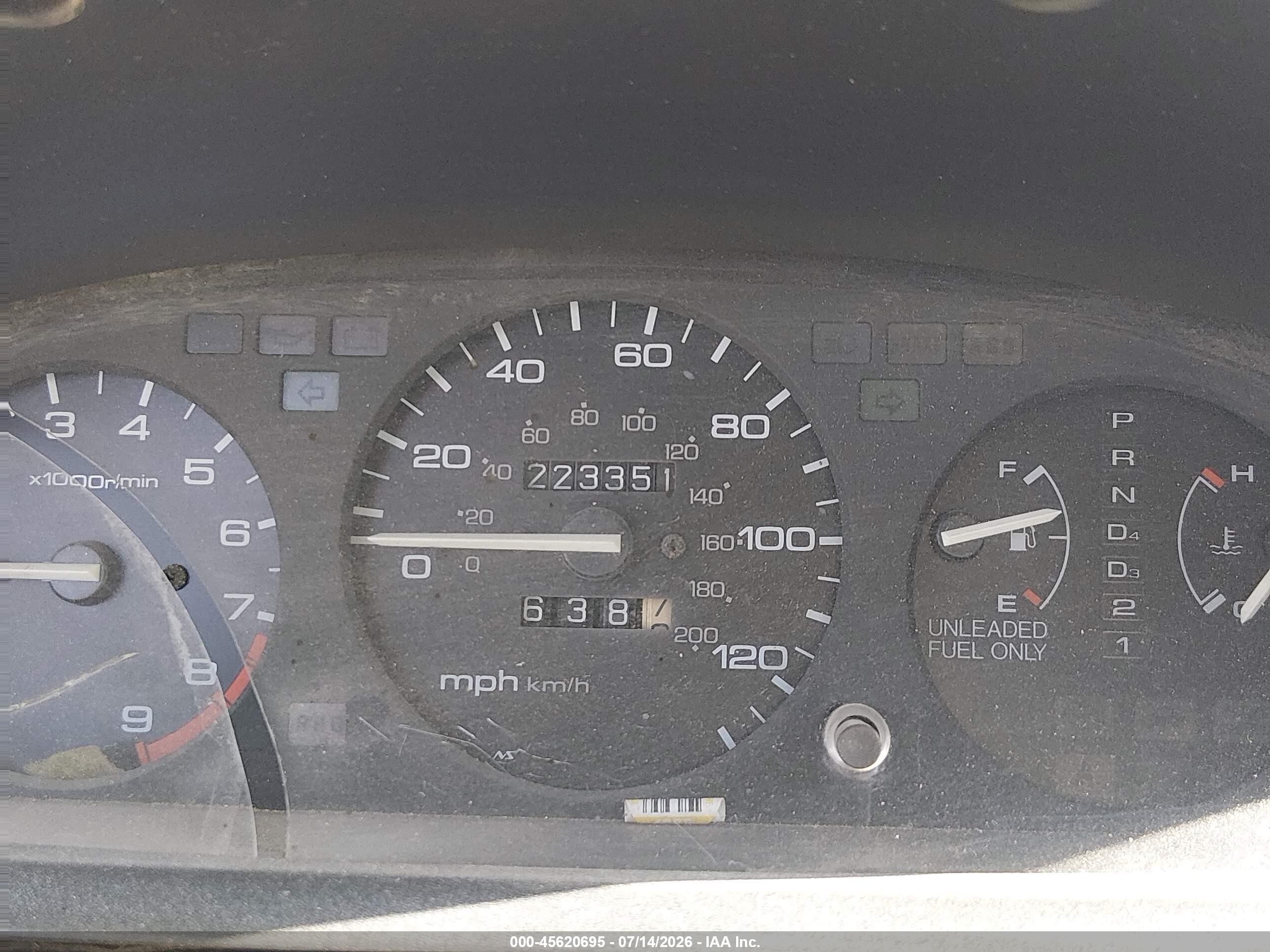 1994 Honda Civic Ex Red vin: 2HGEJ1232RH526558