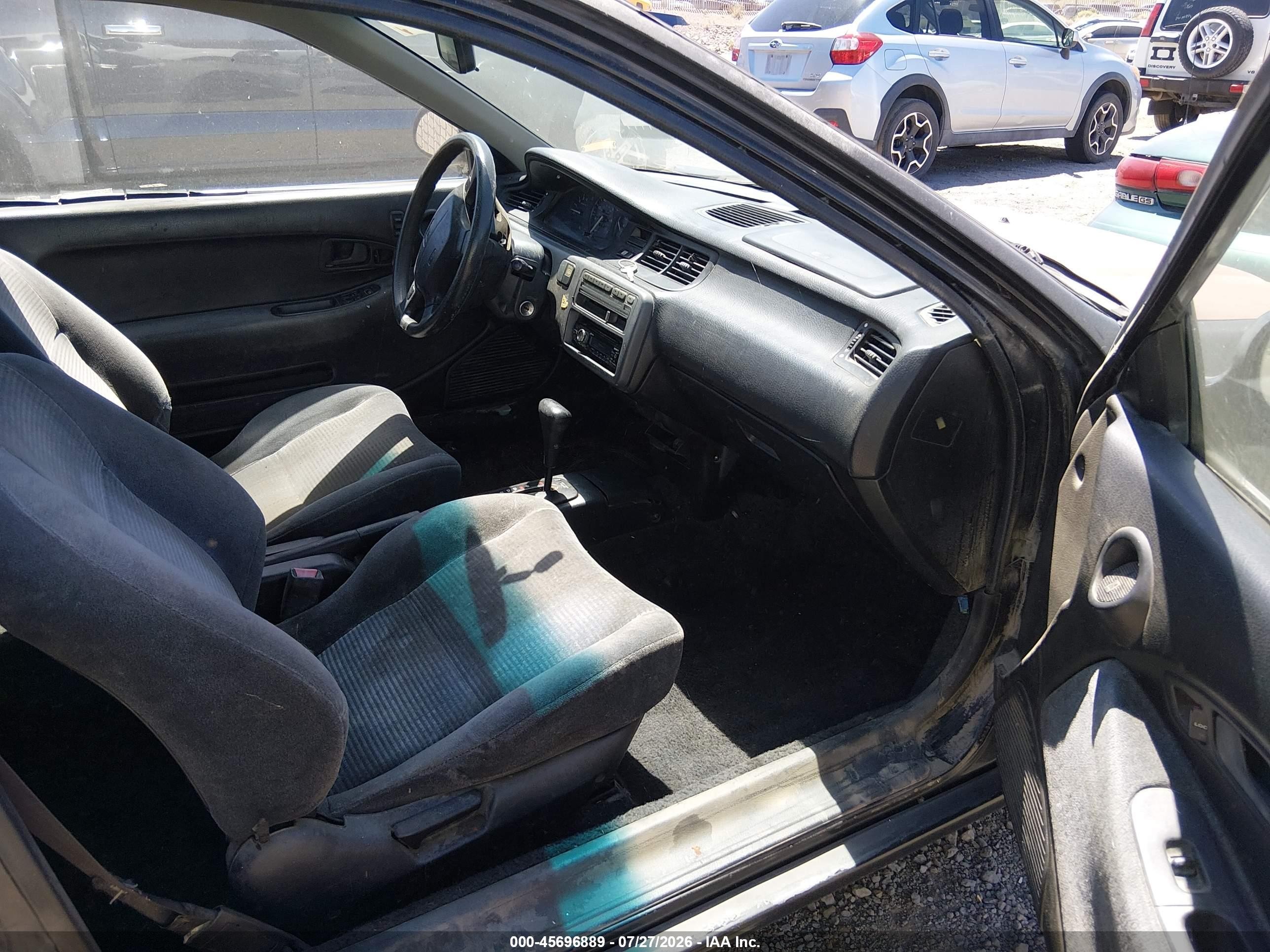 1994 Honda Civic Ex Black vin: 2HGEJ123XRH505036