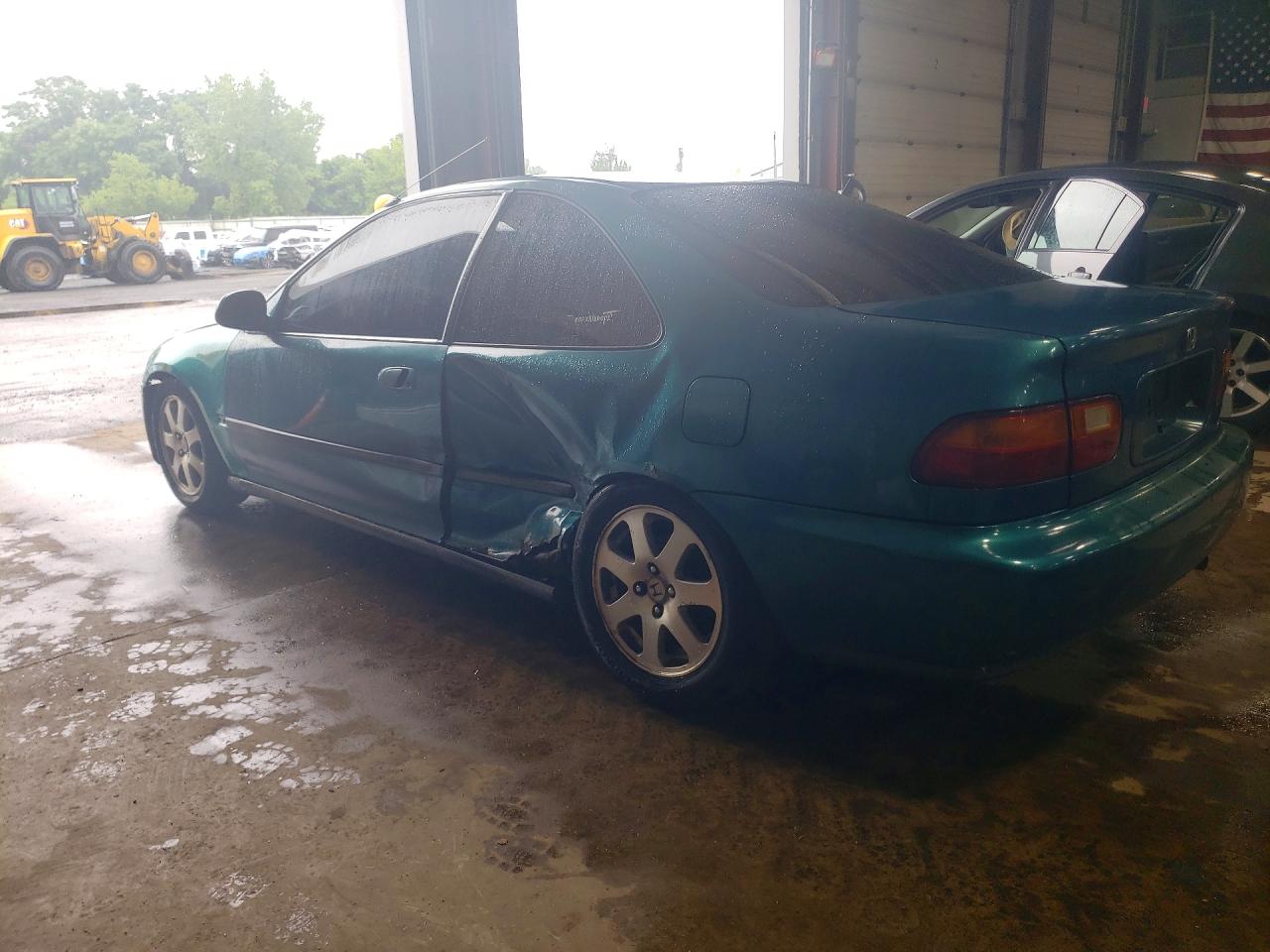 1995 Honda Civic Ex Green vin: 2HGEJ123XSH532730