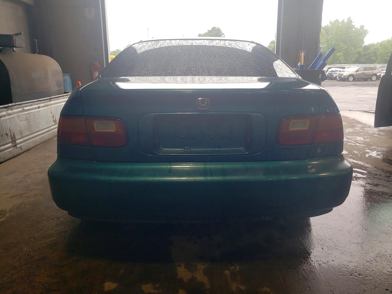 1995 Honda Civic Ex Green vin: 2HGEJ123XSH532730