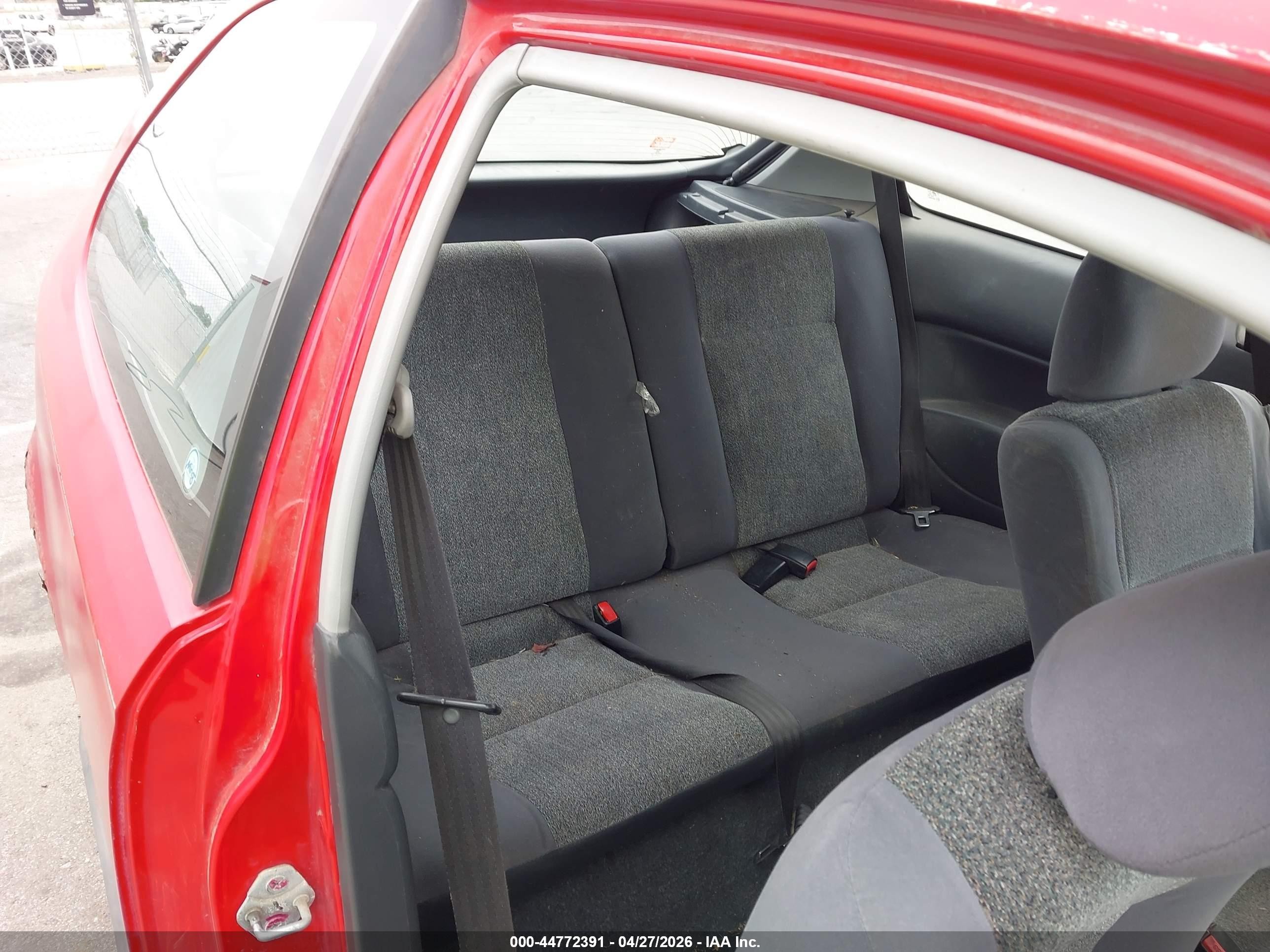 1996 Honda Civic Cx Красный vin: 2HGEJ6323TH101361