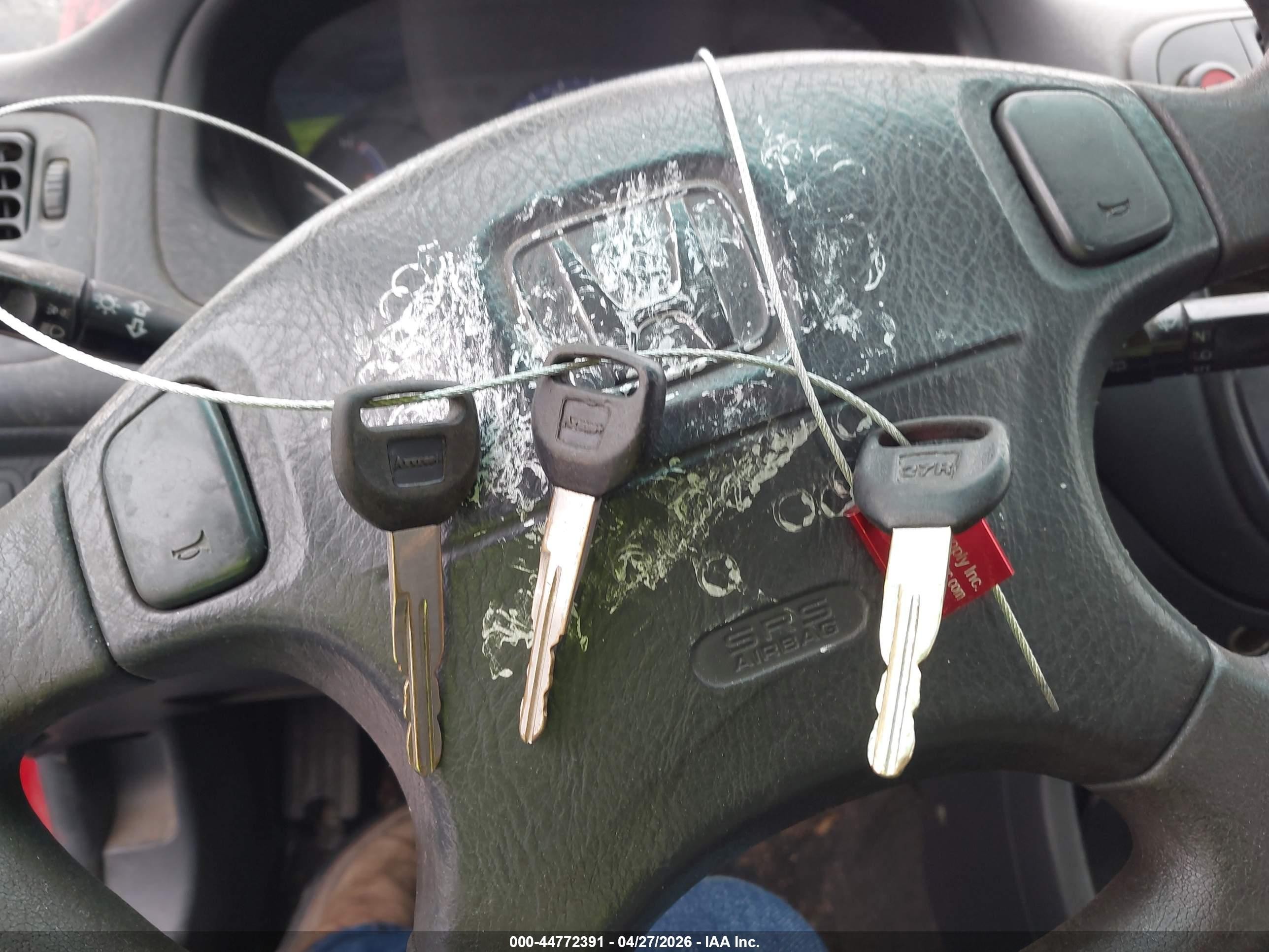 1996 Honda Civic Cx Красный vin: 2HGEJ6323TH101361