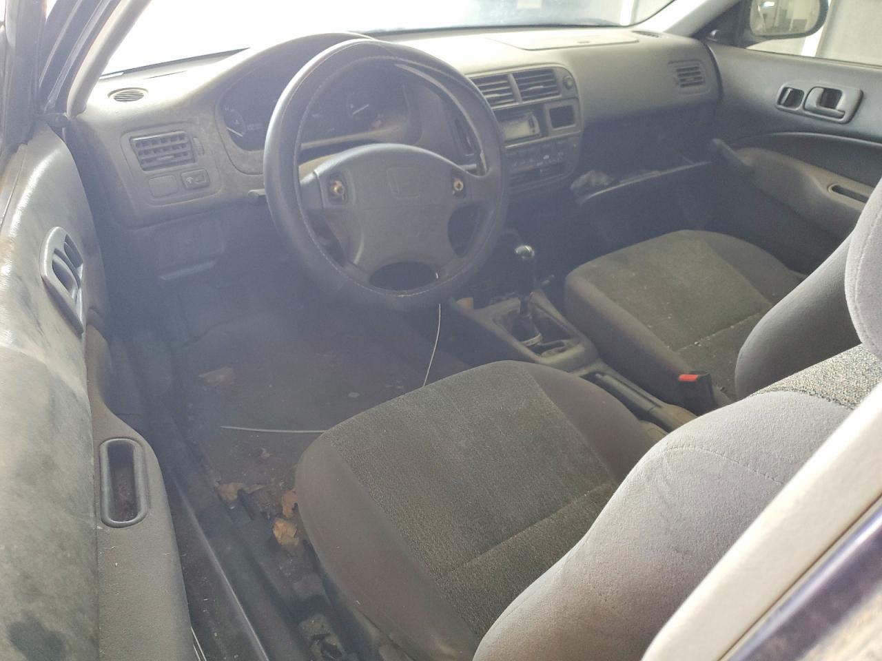 1998 Honda Civic Cx Blue vin: 2HGEJ6327WH104154
