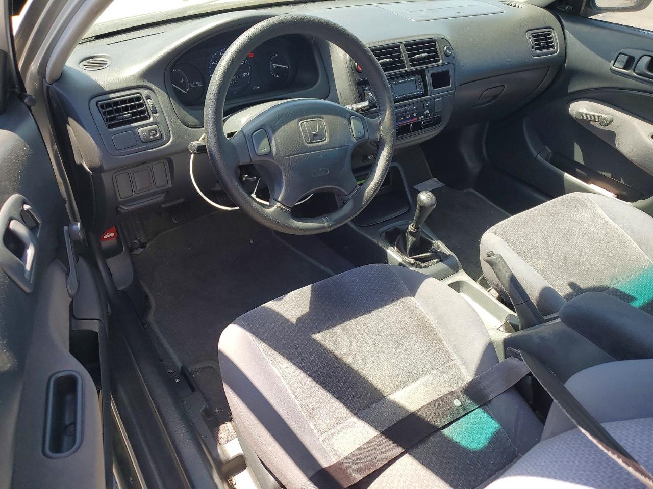 1998 Honda Civic Dx Серебряный vin: 2HGEJ6347WH112062