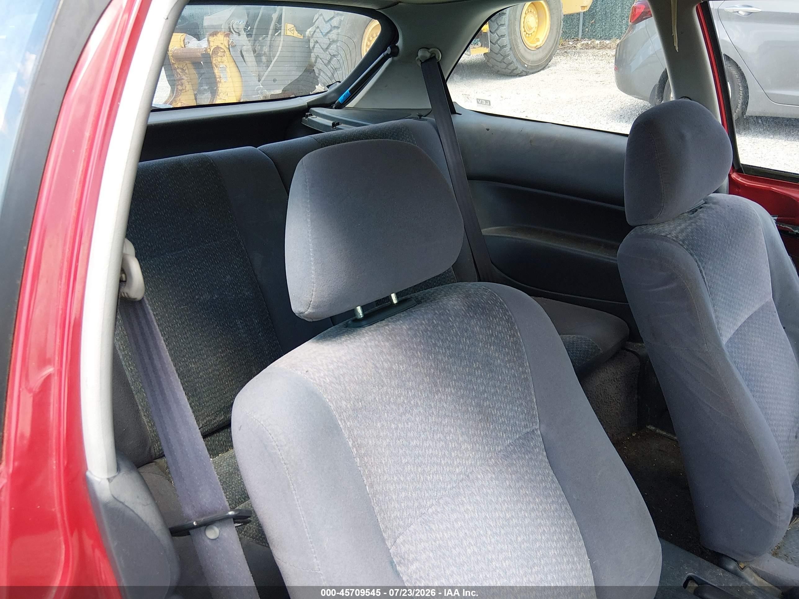 1998 Honda Civic Dx Red vin: 2HGEJ6348WH115889