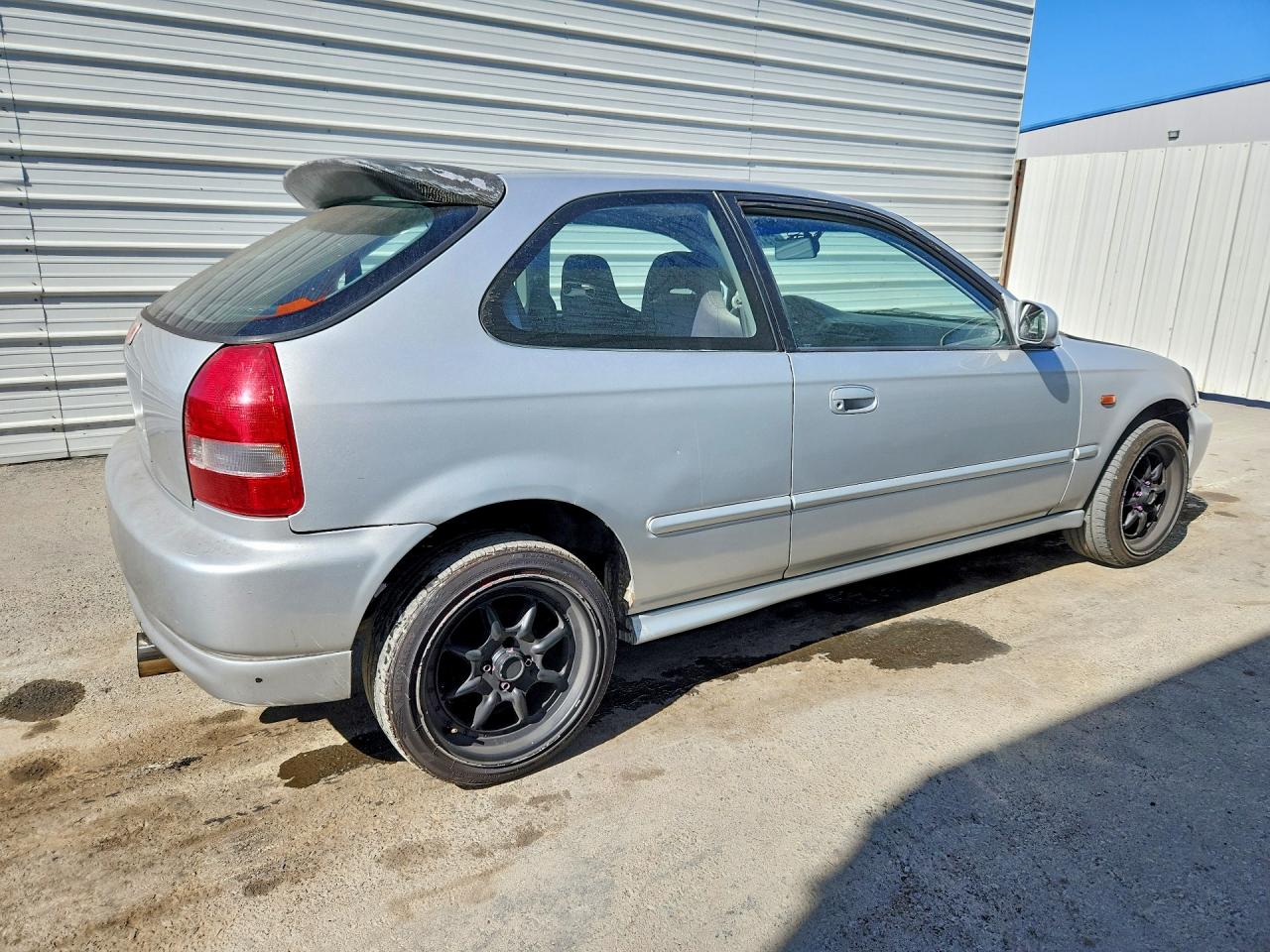 1999 Honda Civic Cx Silver vin: 2HGEJ642XXH110255