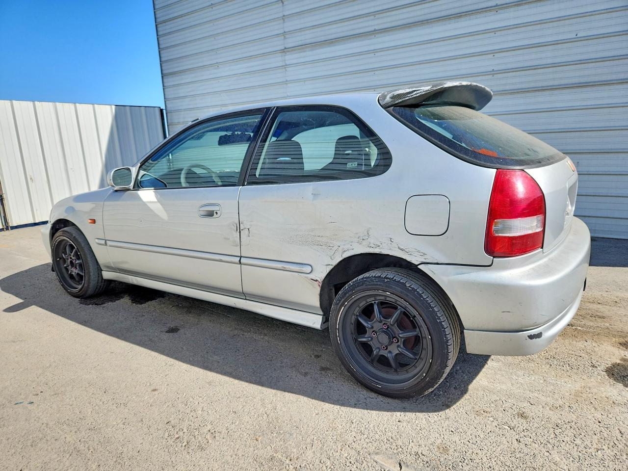 1999 Honda Civic Cx Silver vin: 2HGEJ642XXH110255