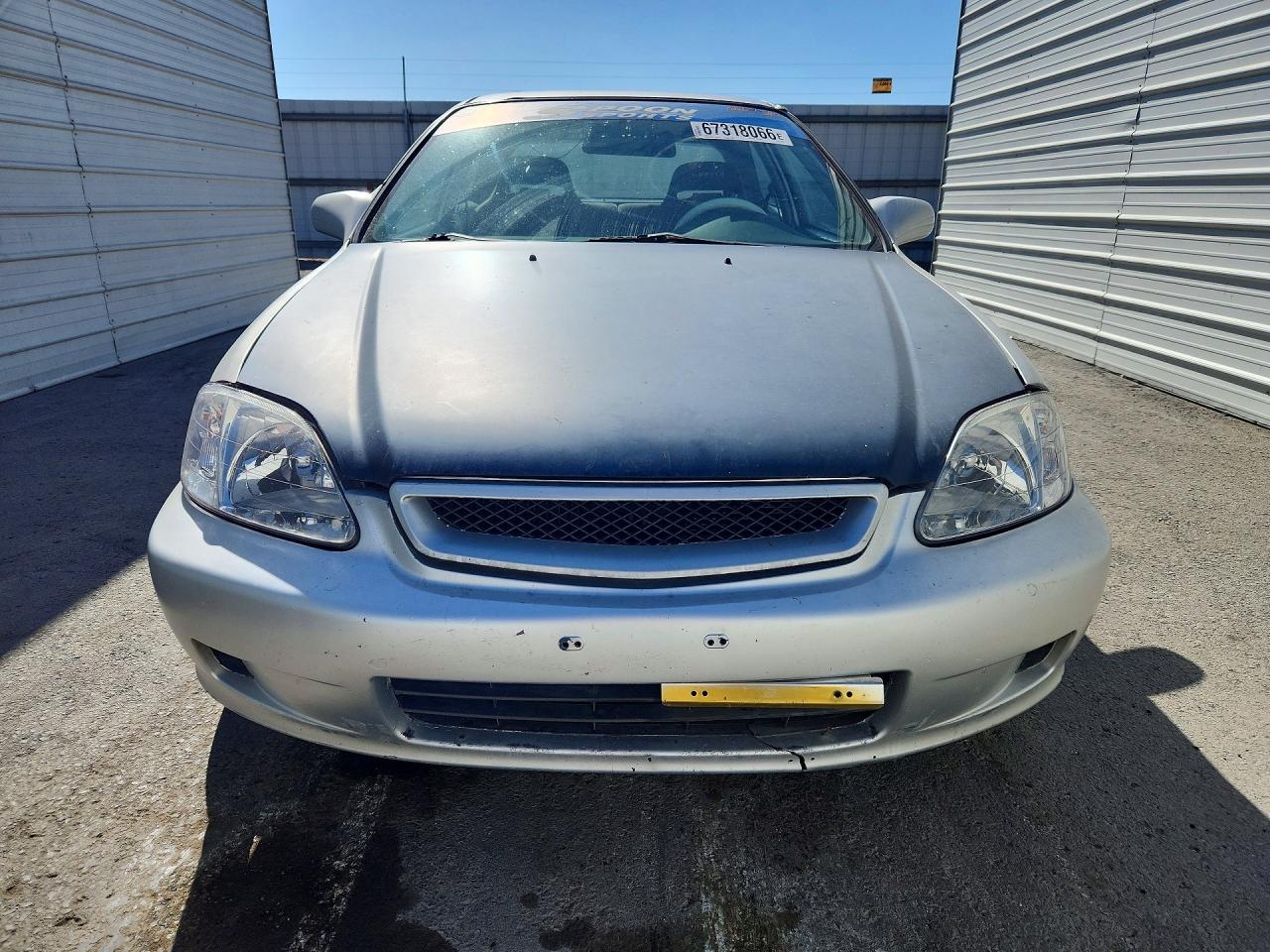 1999 Honda Civic Cx Silver vin: 2HGEJ642XXH110255