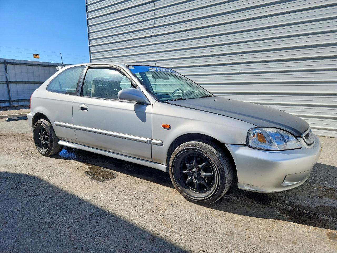 1999 Honda Civic Cx Silver vin: 2HGEJ642XXH110255