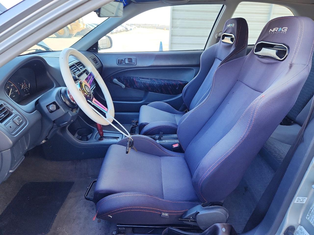 1999 Honda Civic Cx Silver vin: 2HGEJ642XXH110255