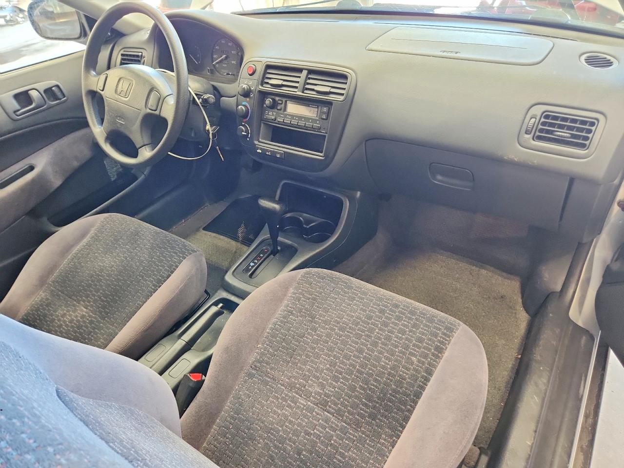 1999 Honda Civic Dx Silver vin: 2HGEJ6440XH107463
