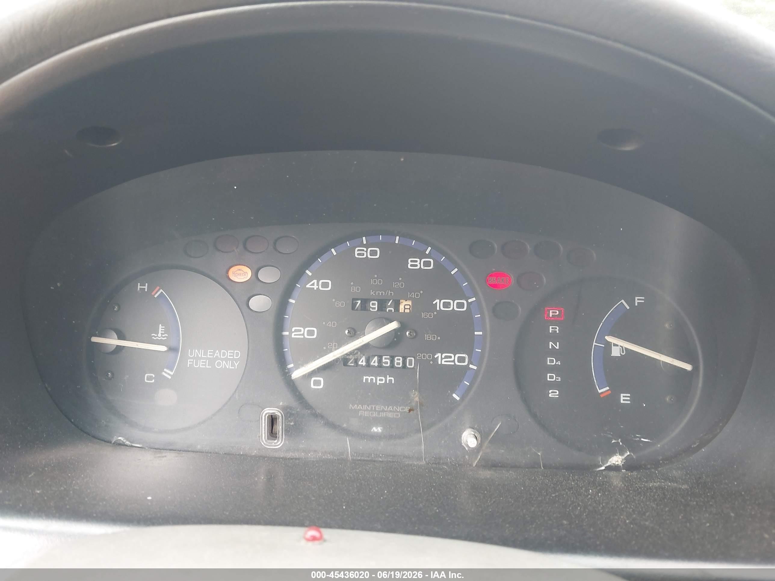 1997 Honda Civic Dx Silver vin: 2HGEJ6442VH120342