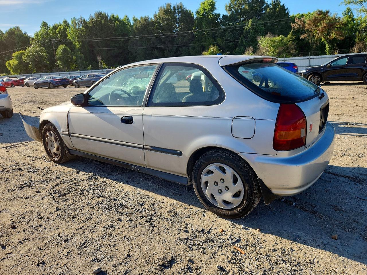 1997 Honda Civic Dx Silver vin: 2HGEJ6443VH108457