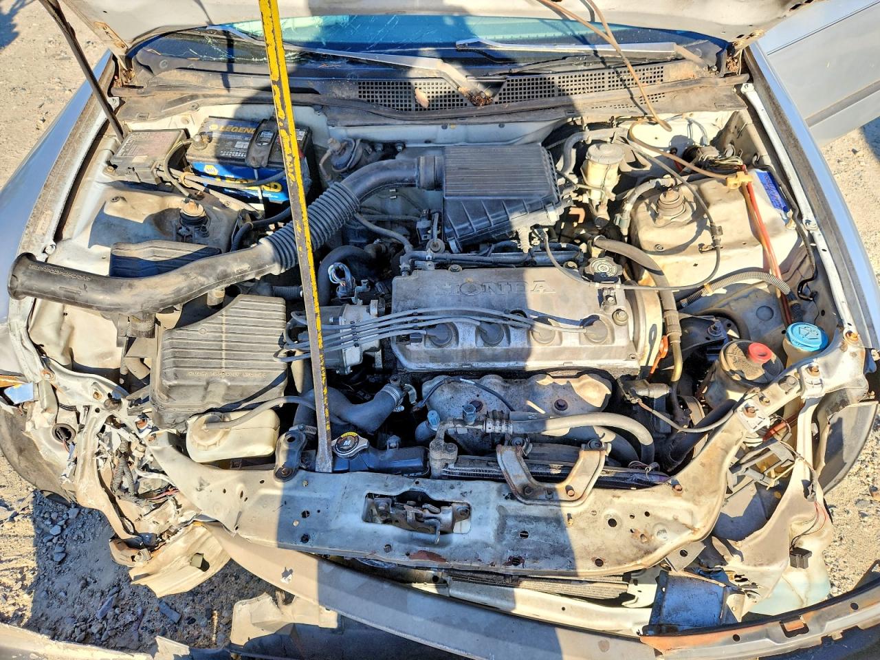1997 Honda Civic Dx Silver vin: 2HGEJ6443VH108457