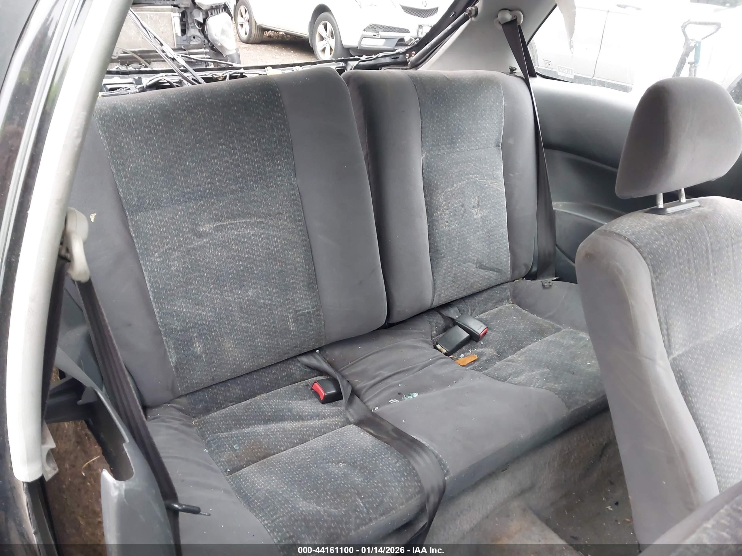 1998 Honda Civic Dx Black vin: 2HGEJ6447WH115588