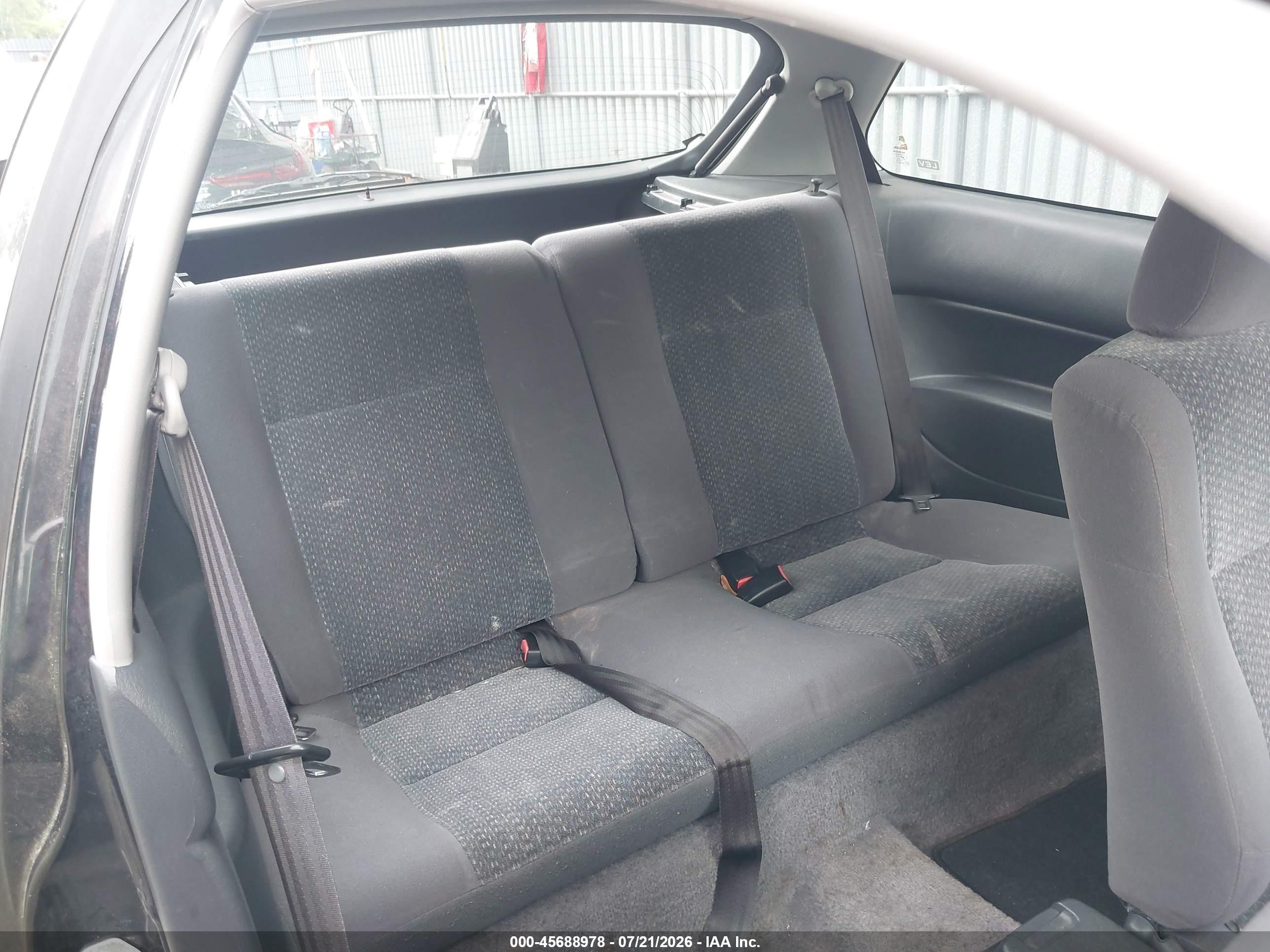 1998 Honda Civic Dx Black vin: 2HGEJ6448WH103126