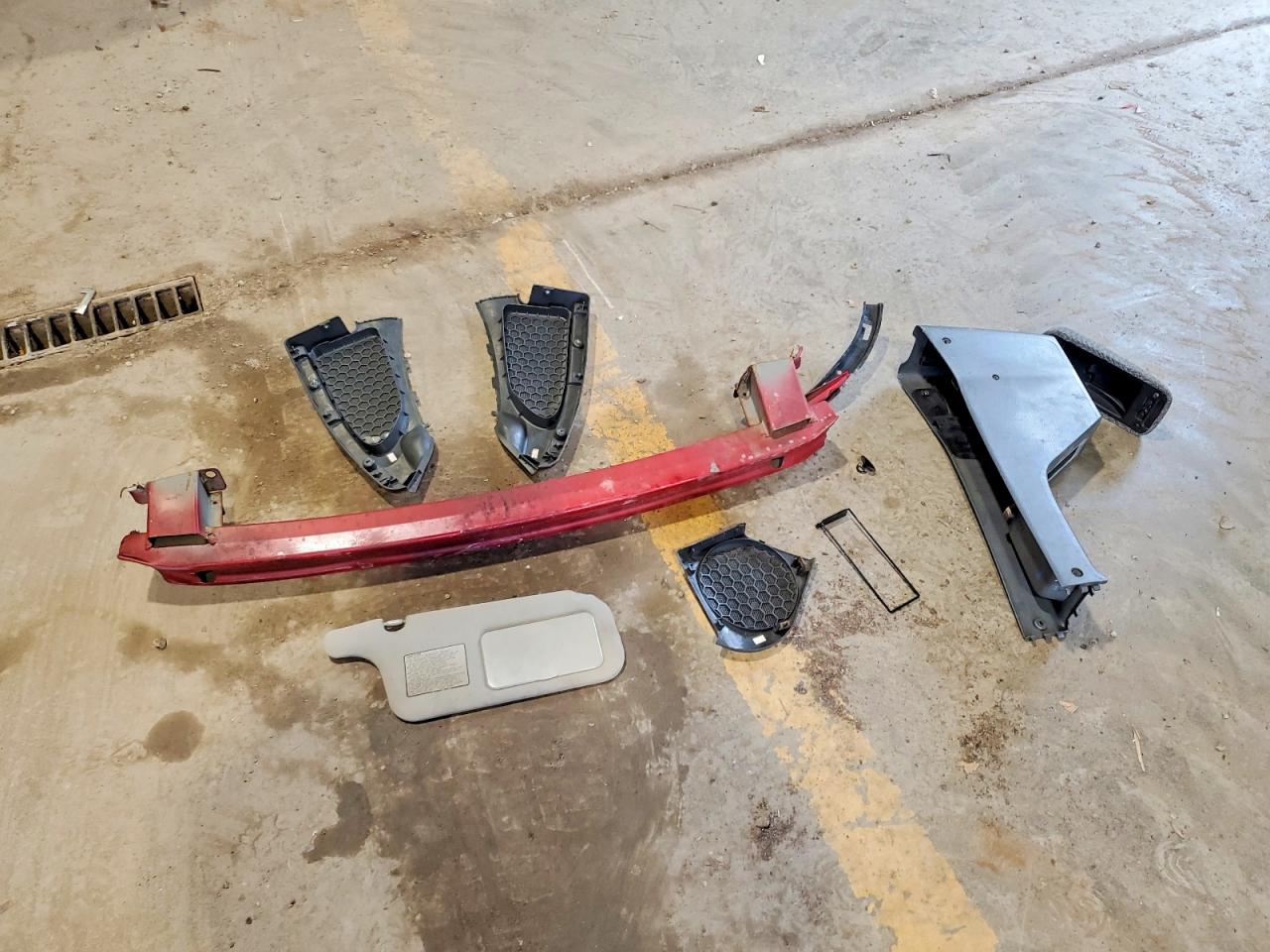 1998 Honda Civic Dx Red vin: 2HGEJ6449WH100221