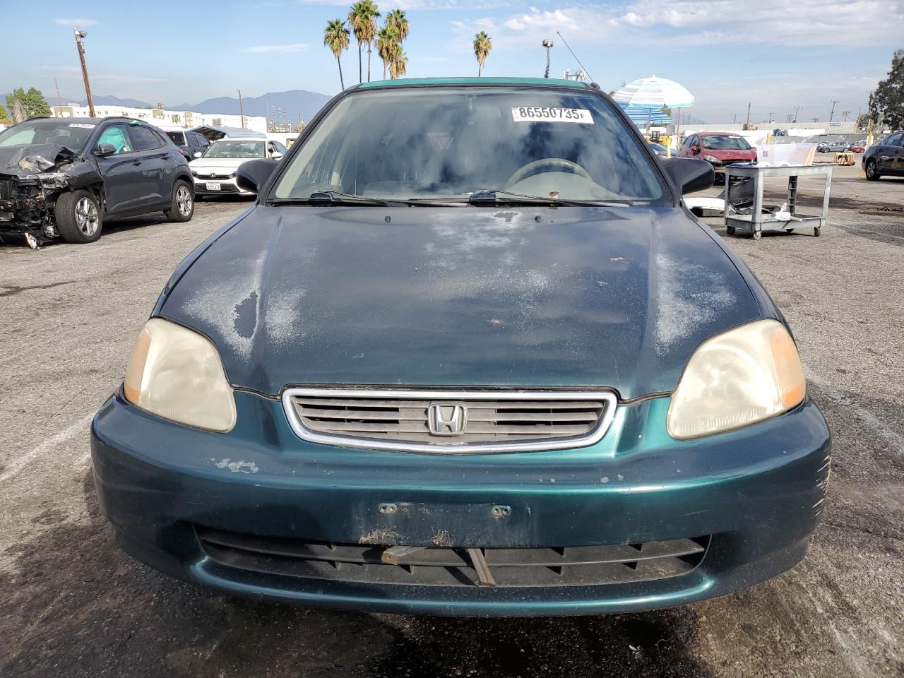 1998 Honda Civic Dx Green vin: 2HGEJ6523WH580303