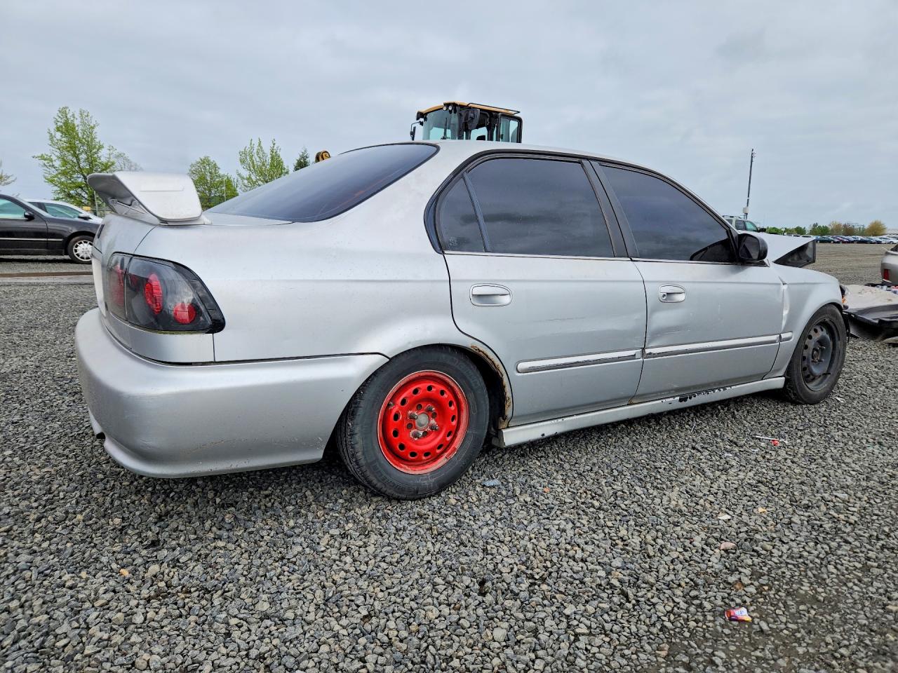 1999 Honda Civic Silver vin: 2HGEJ652XXH501940