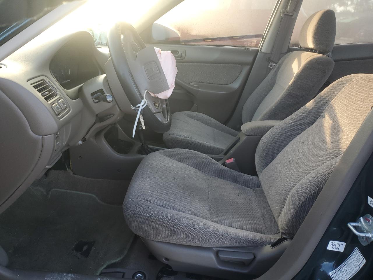 1996 Honda Civic Lx Green vin: 2HGEJ6573TH514616