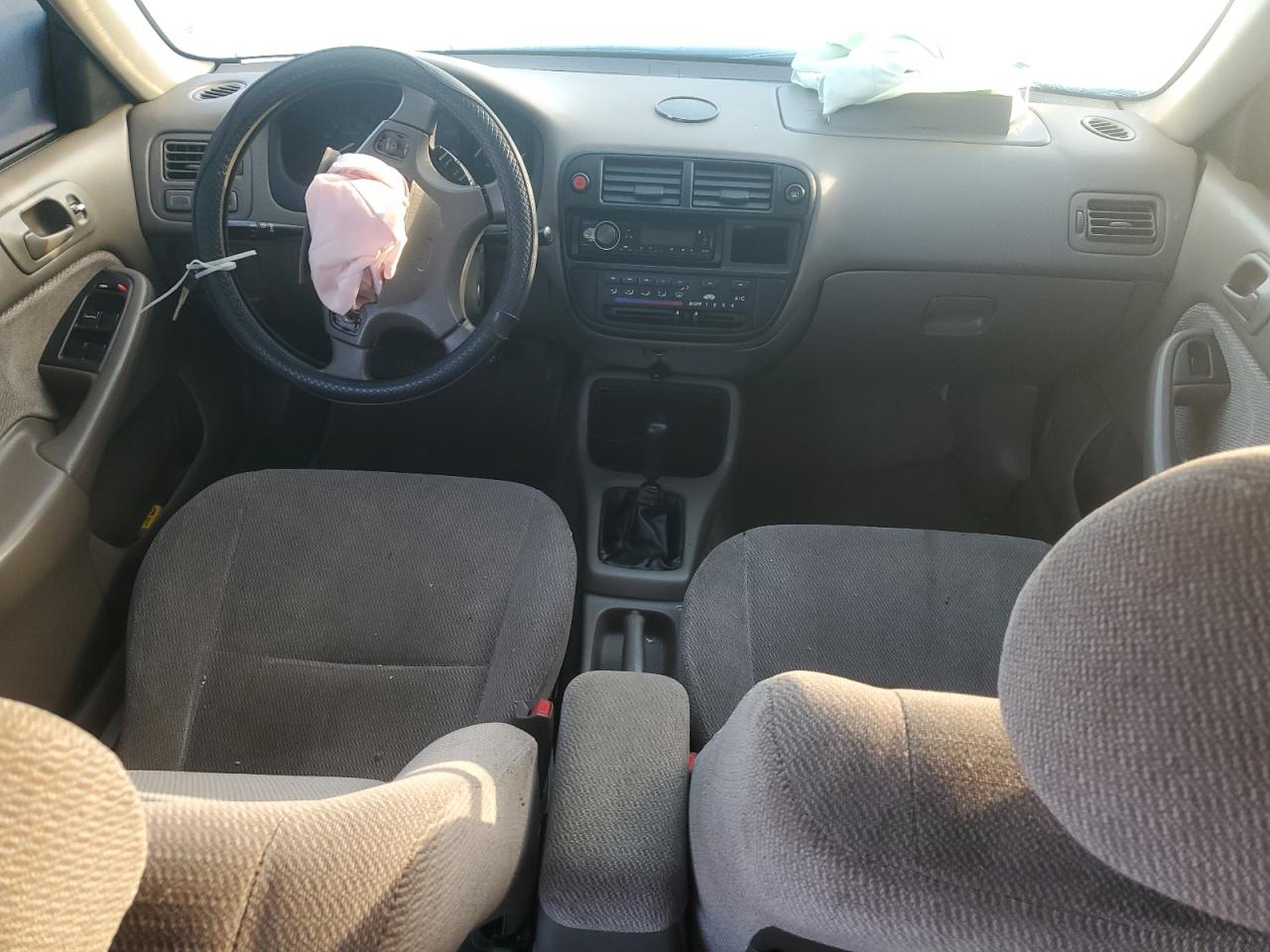 1996 Honda Civic Lx Green vin: 2HGEJ6573TH514616