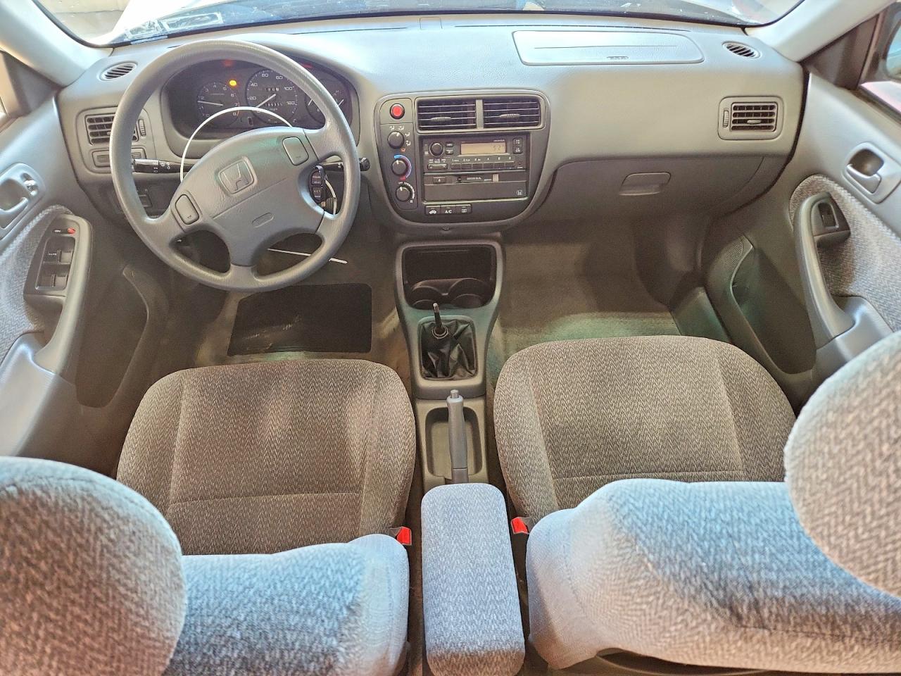 1999 Honda Civic Lx Silver vin: 2HGEJ6573XH547220