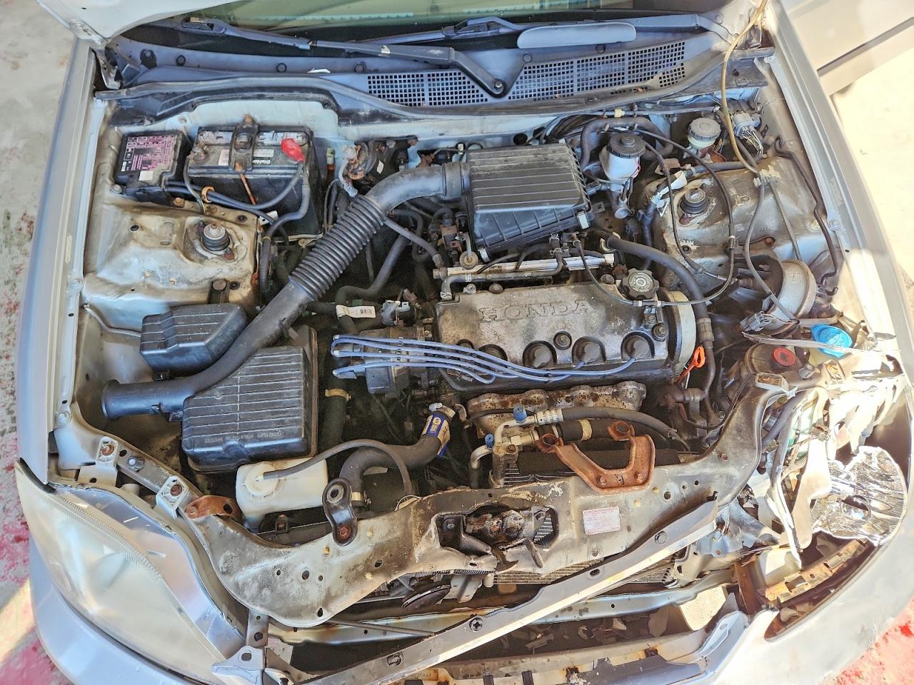 1999 Honda Civic Lx Silver vin: 2HGEJ6573XH547220