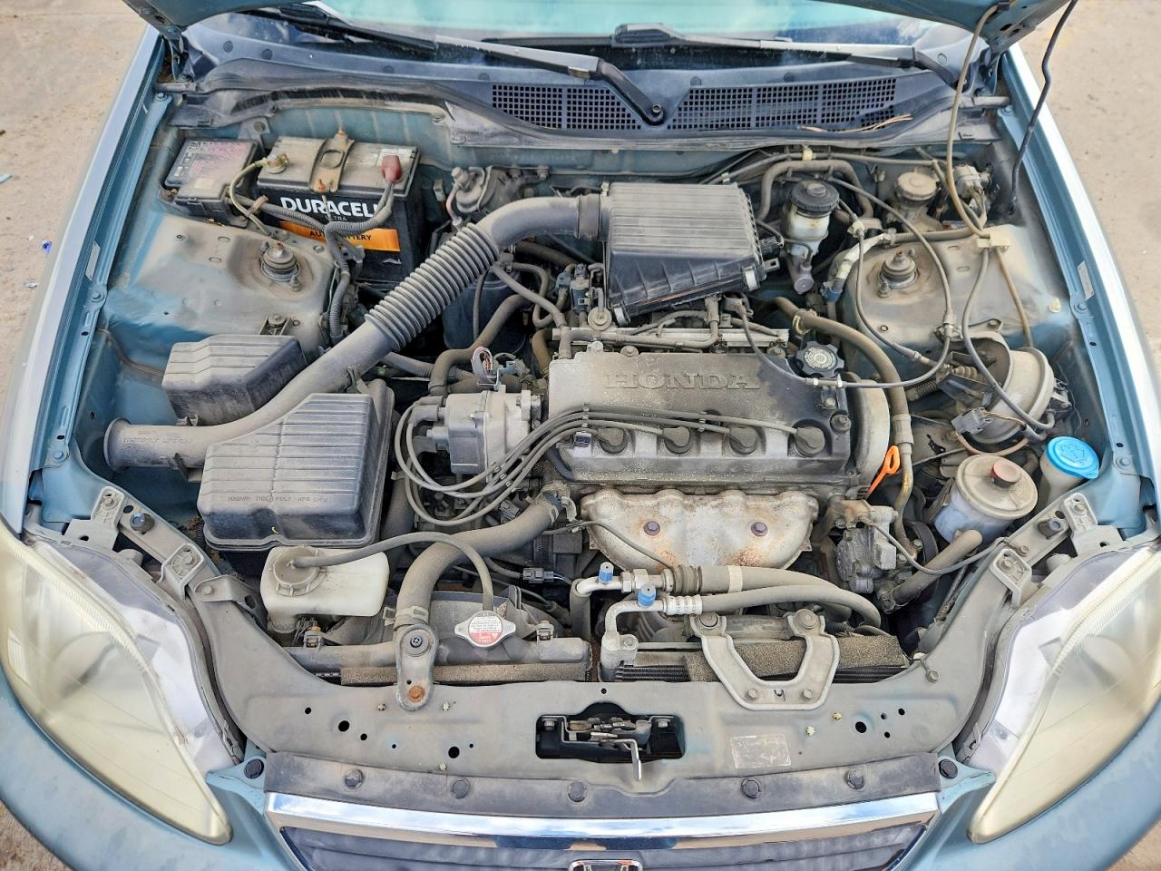 1999 Honda Civic Lx Silver vin: 2HGEJ6573XH594893