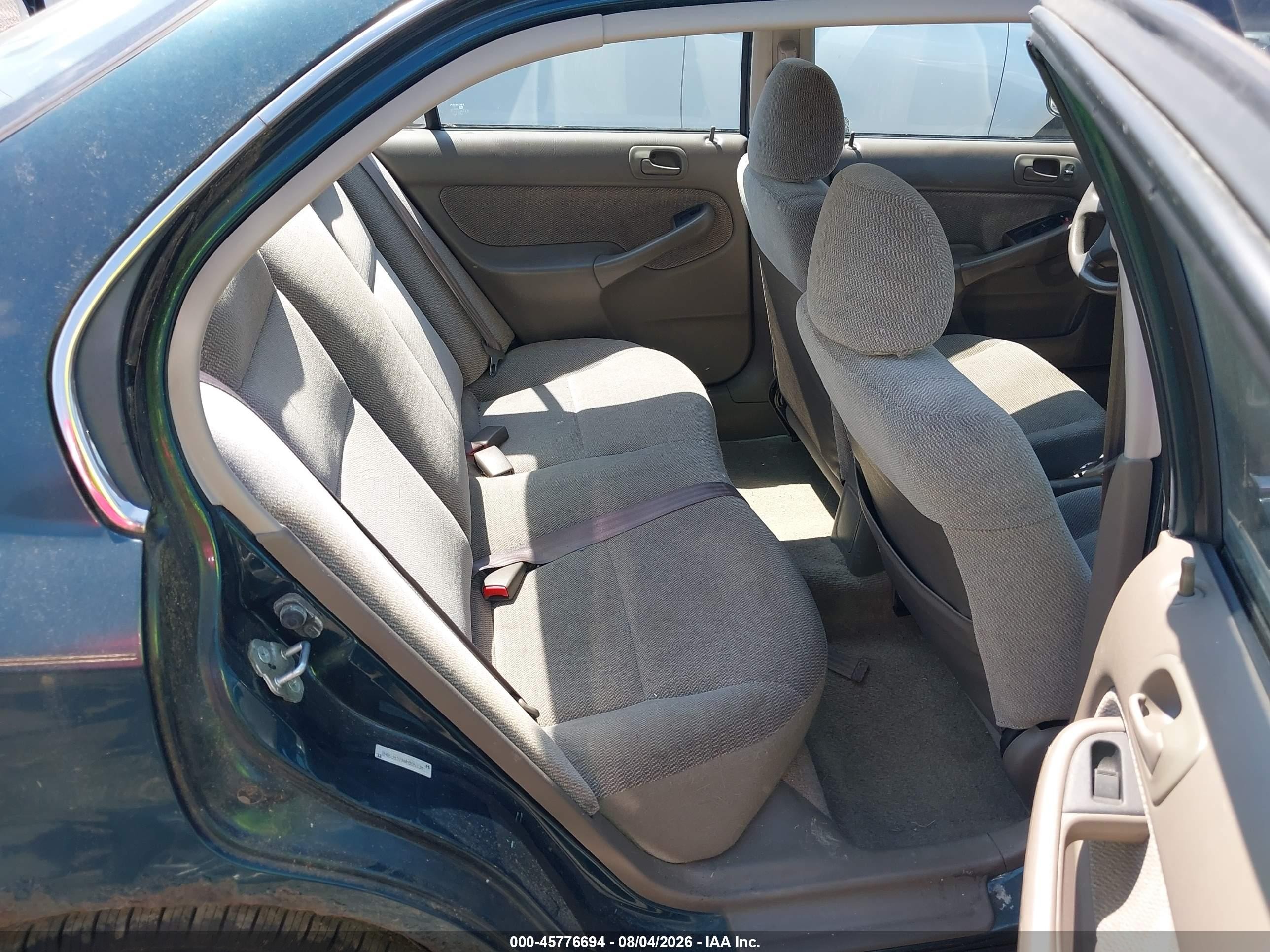 1998 Honda Civic Lx Green vin: 2HGEJ6576WH506336