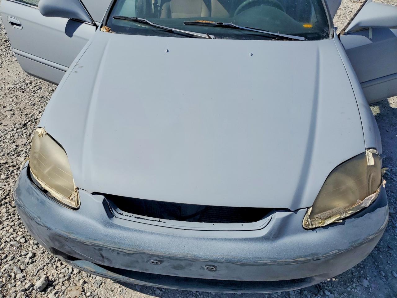 1998 Honda Civic Lx Gray vin: 2HGEJ6576WH532211