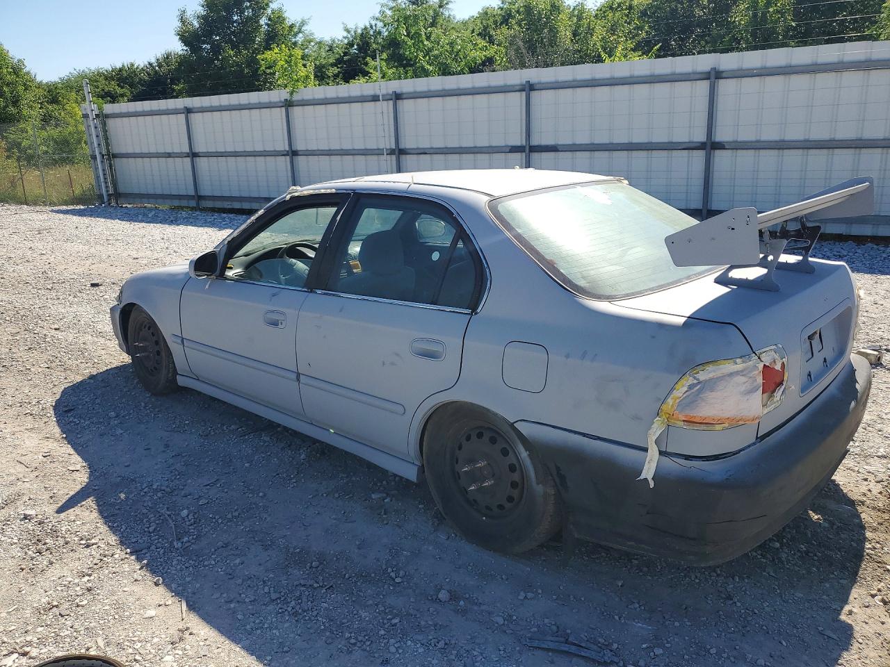 1998 Honda Civic Lx Gray vin: 2HGEJ6576WH532211