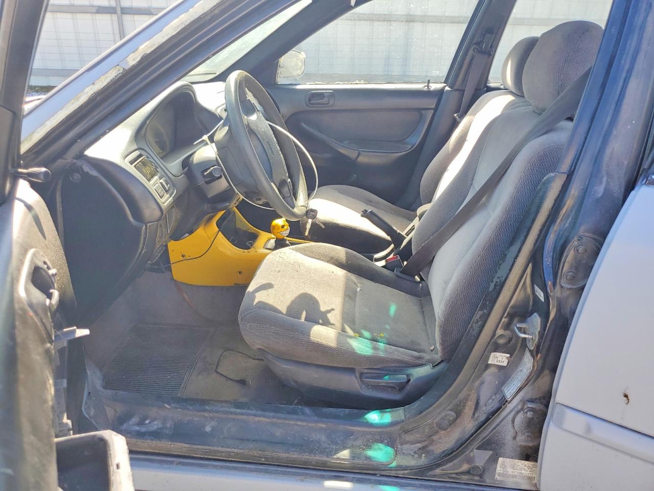 1998 Honda Civic Lx Gray vin: 2HGEJ6576WH532211