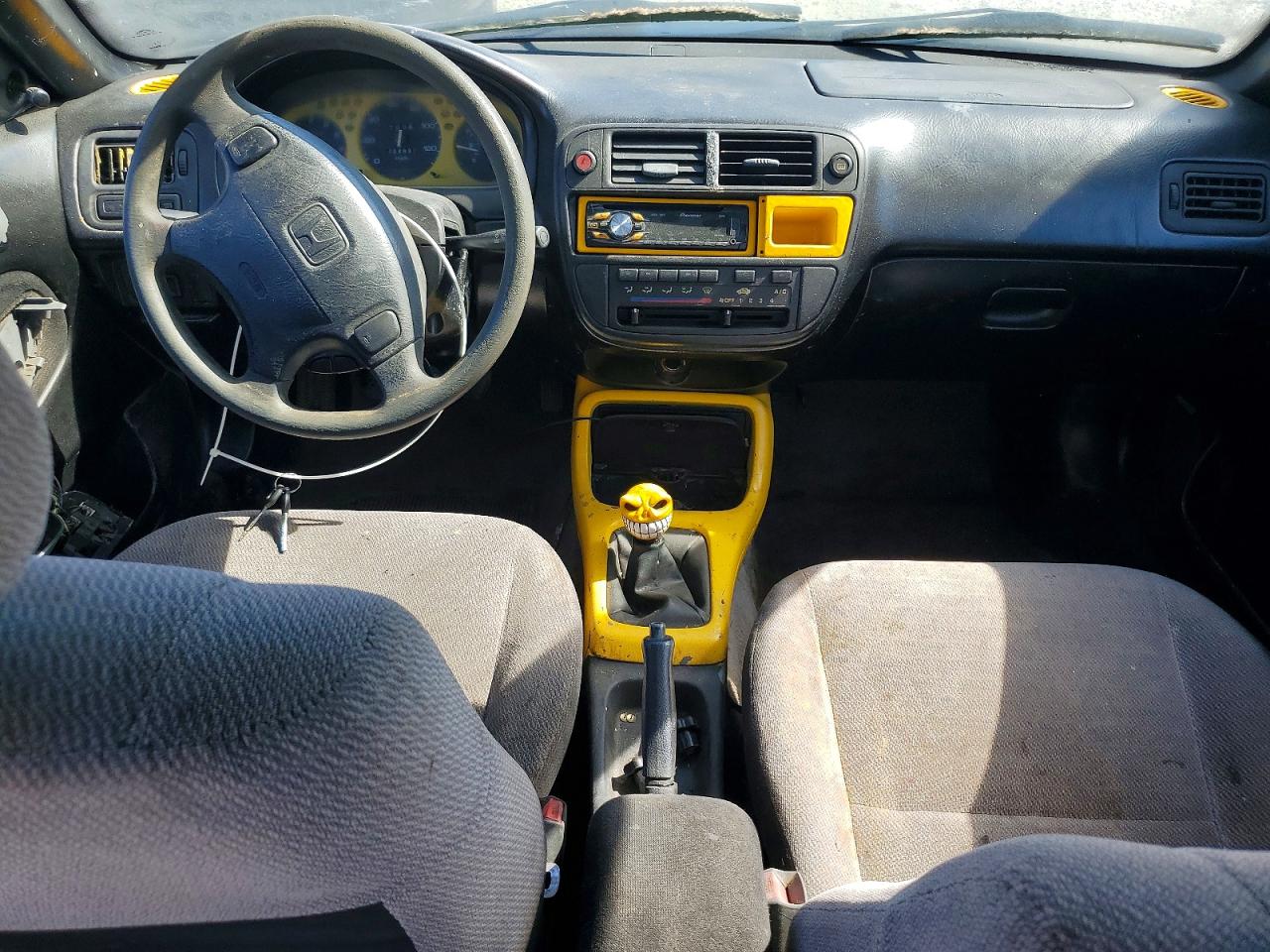 1998 Honda Civic Lx Gray vin: 2HGEJ6576WH532211