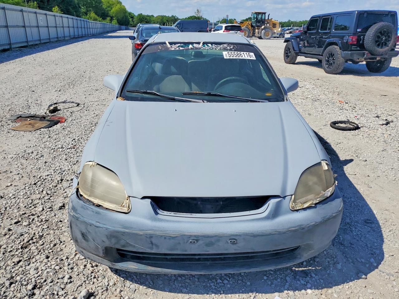 1998 Honda Civic Lx Gray vin: 2HGEJ6576WH532211