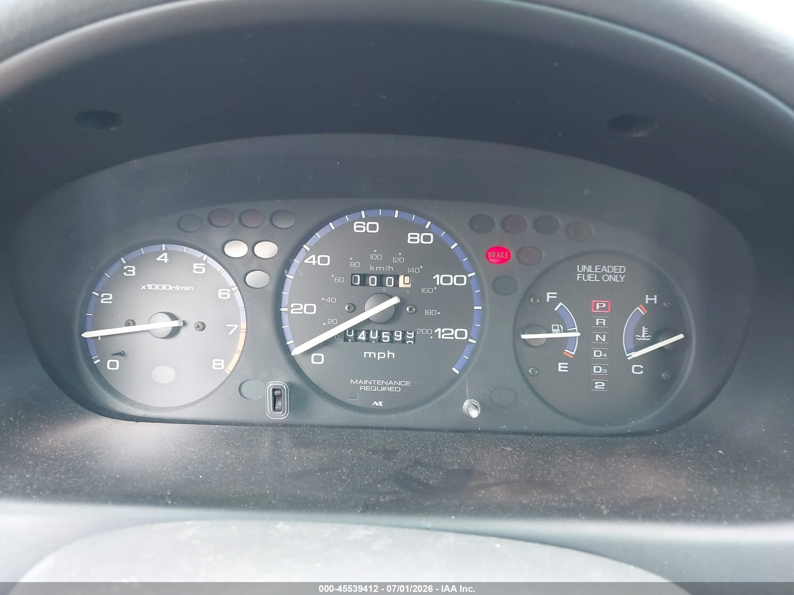 1996 Honda Civic Lx/ex Gray vin: 2HGEJ6608TH539397