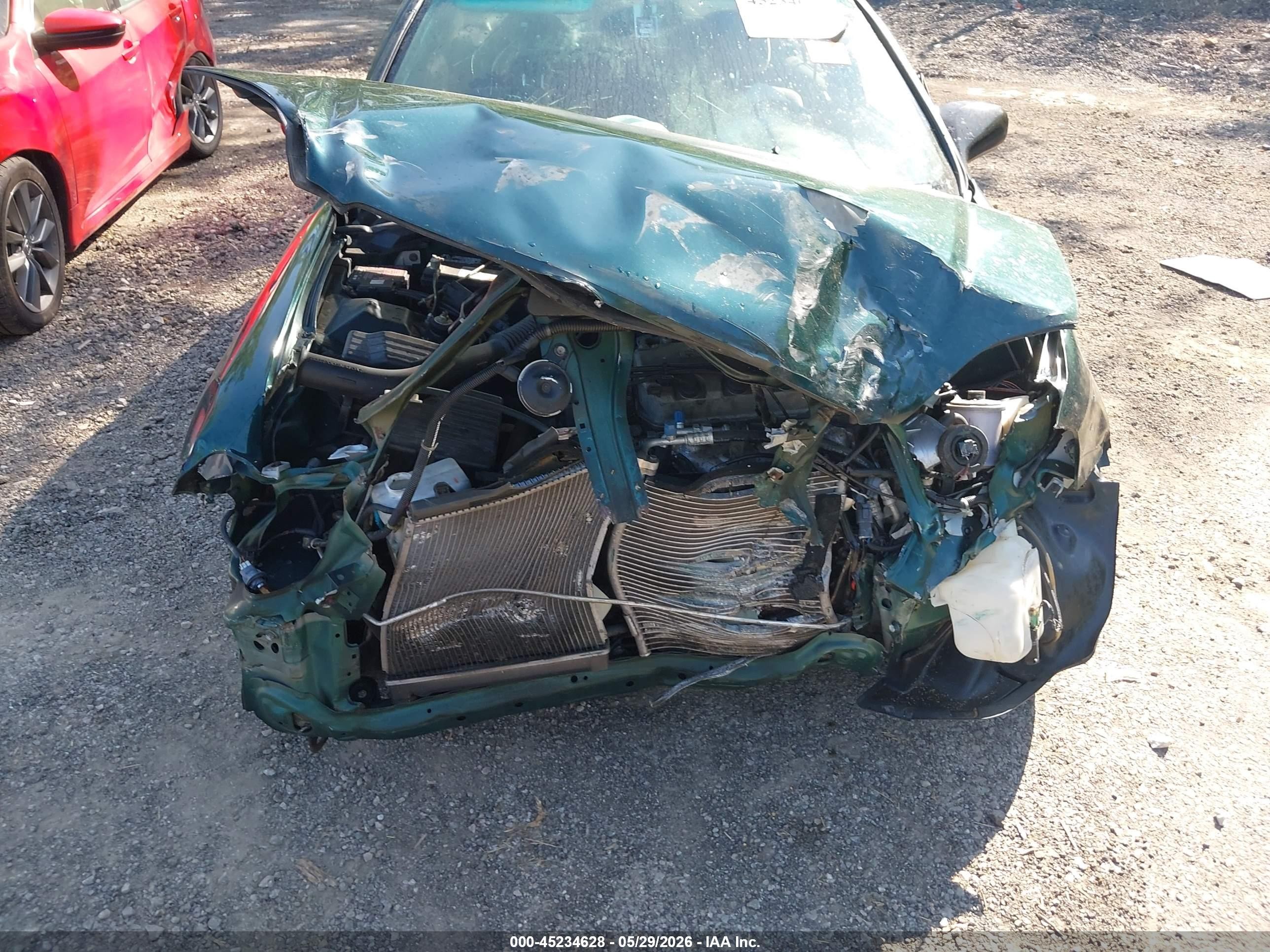 2000 Honda Civic Value Package Green vin: 2HGEJ6611YH540701