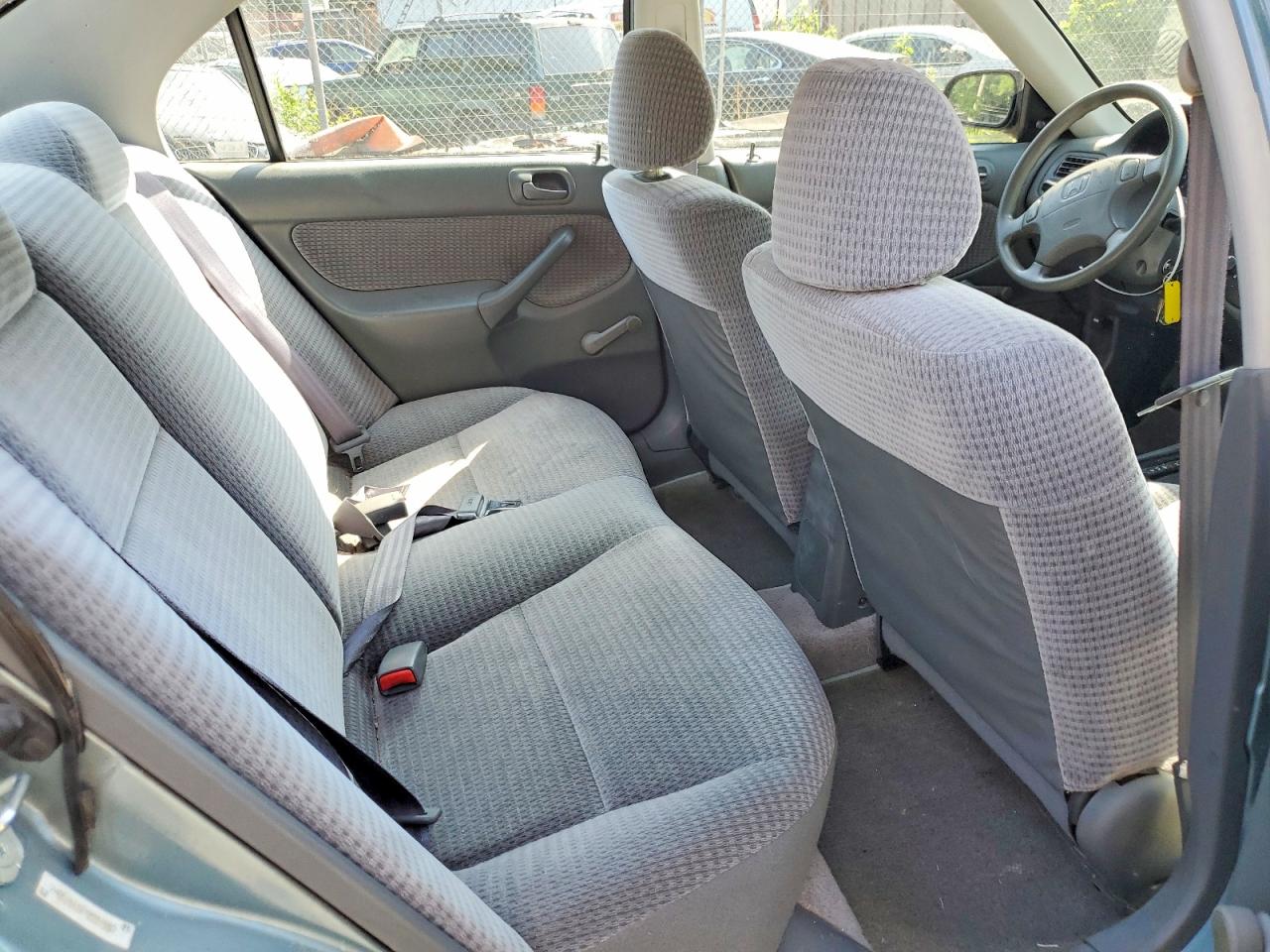 2000 Honda Civic Base Turquoise vin: 2HGEJ6612YH557085