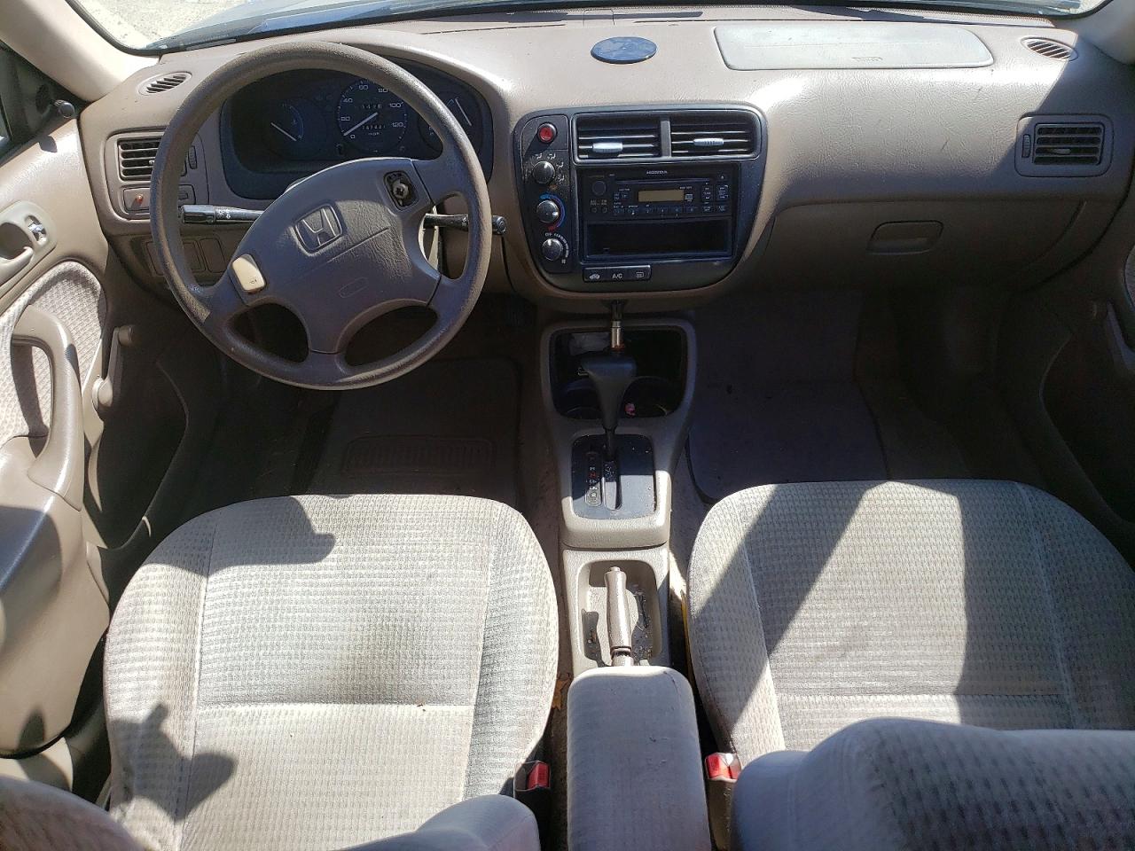 1999 Honda Civic Base Green vin: 2HGEJ6615XH520594