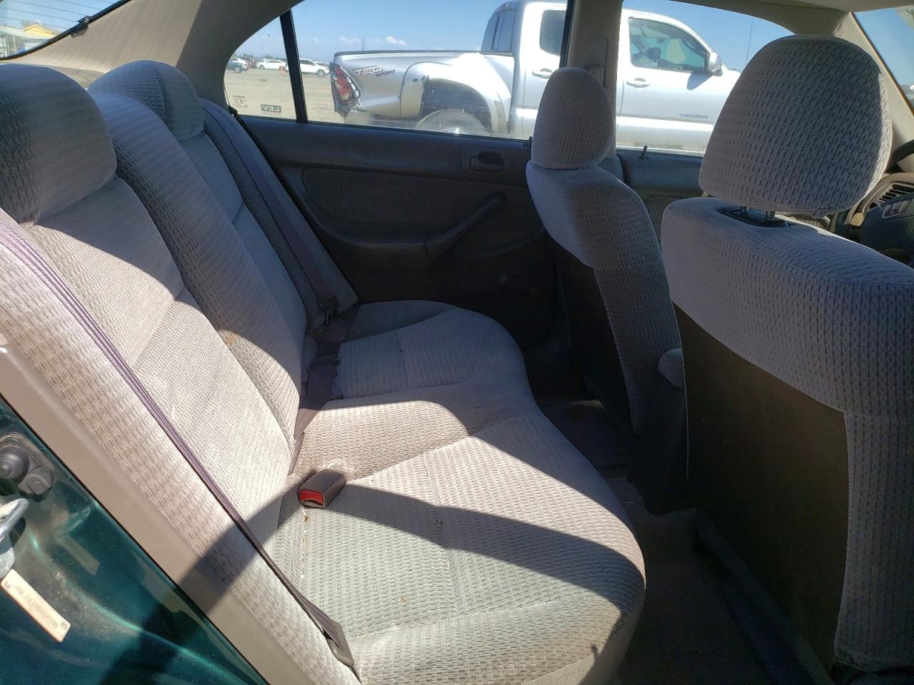 1999 Honda Civic Base Green vin: 2HGEJ6615XH520594