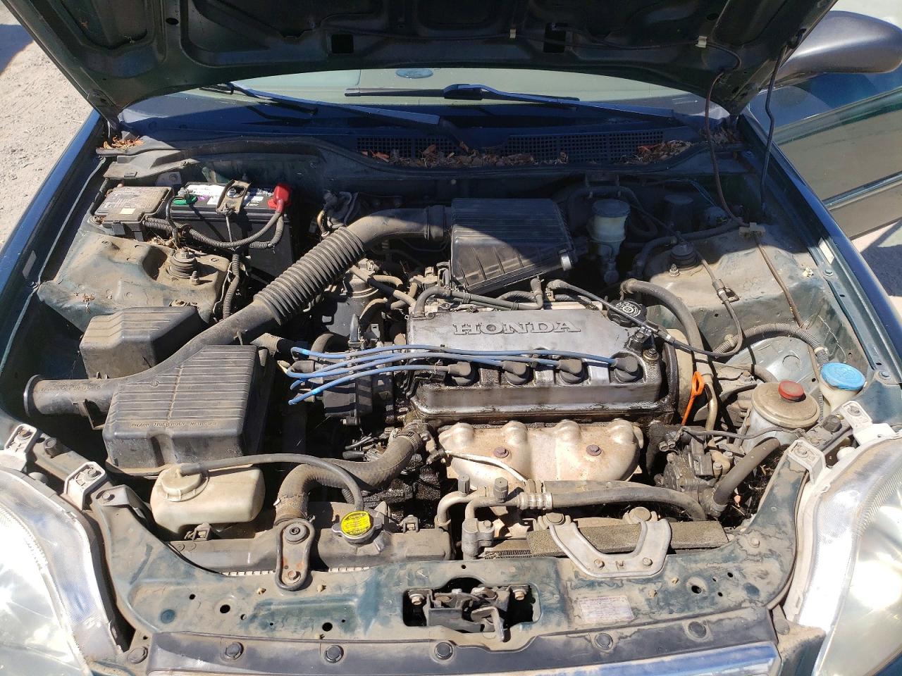1999 Honda Civic Base Green vin: 2HGEJ6615XH520594
