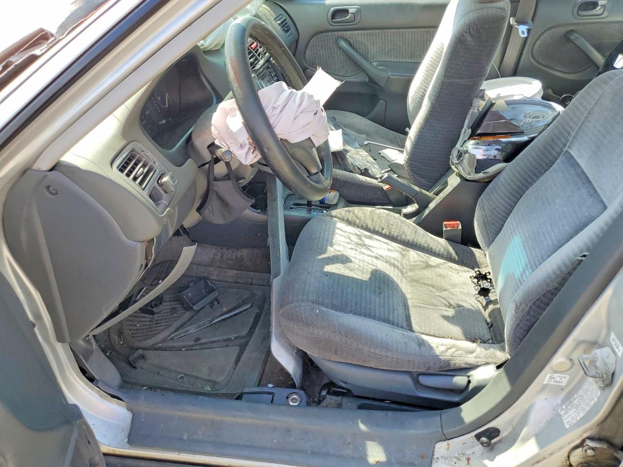 1999 Honda Civic Серый vin: 2HGEJ6615XH563252