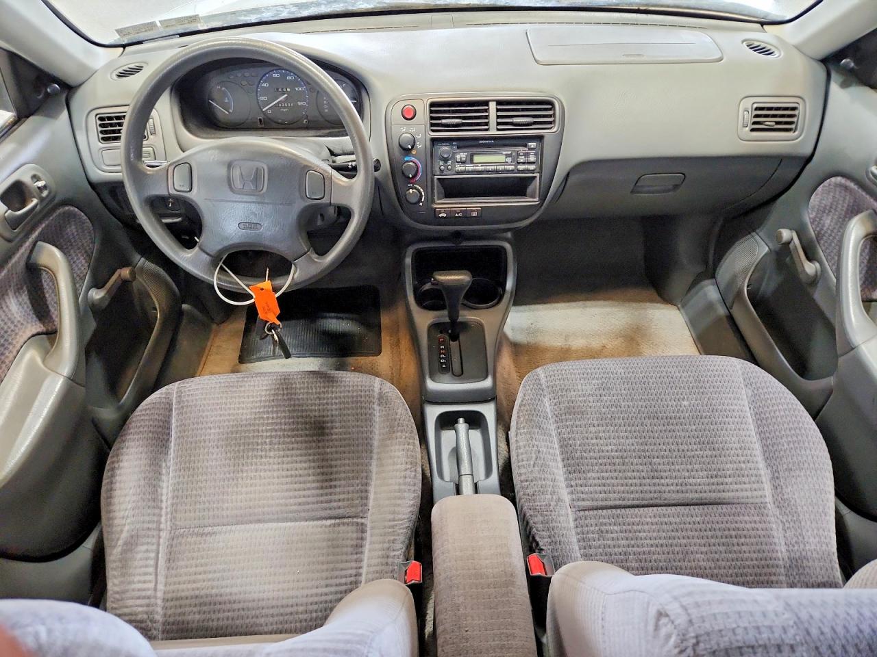 2000 Honda Civic Base Silver vin: 2HGEJ6615YH574530