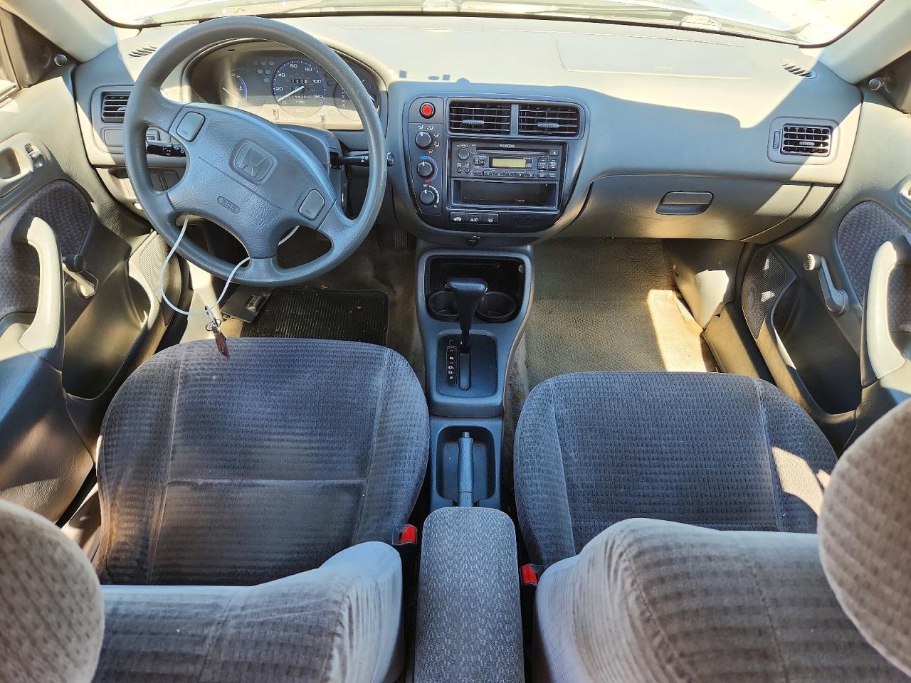 1999 Honda Civic Base Silver vin: 2HGEJ6616XH586796